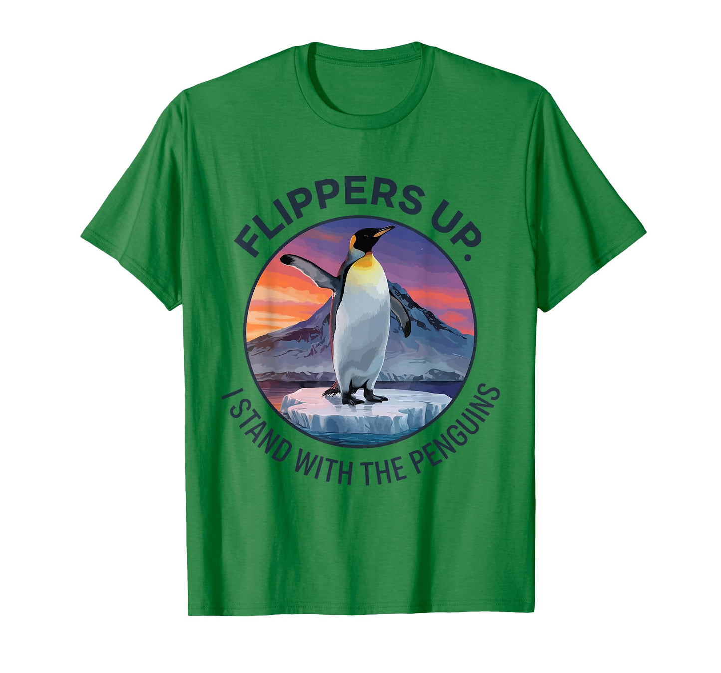 Flippers Up I Stand With The Penguins T-Shirt