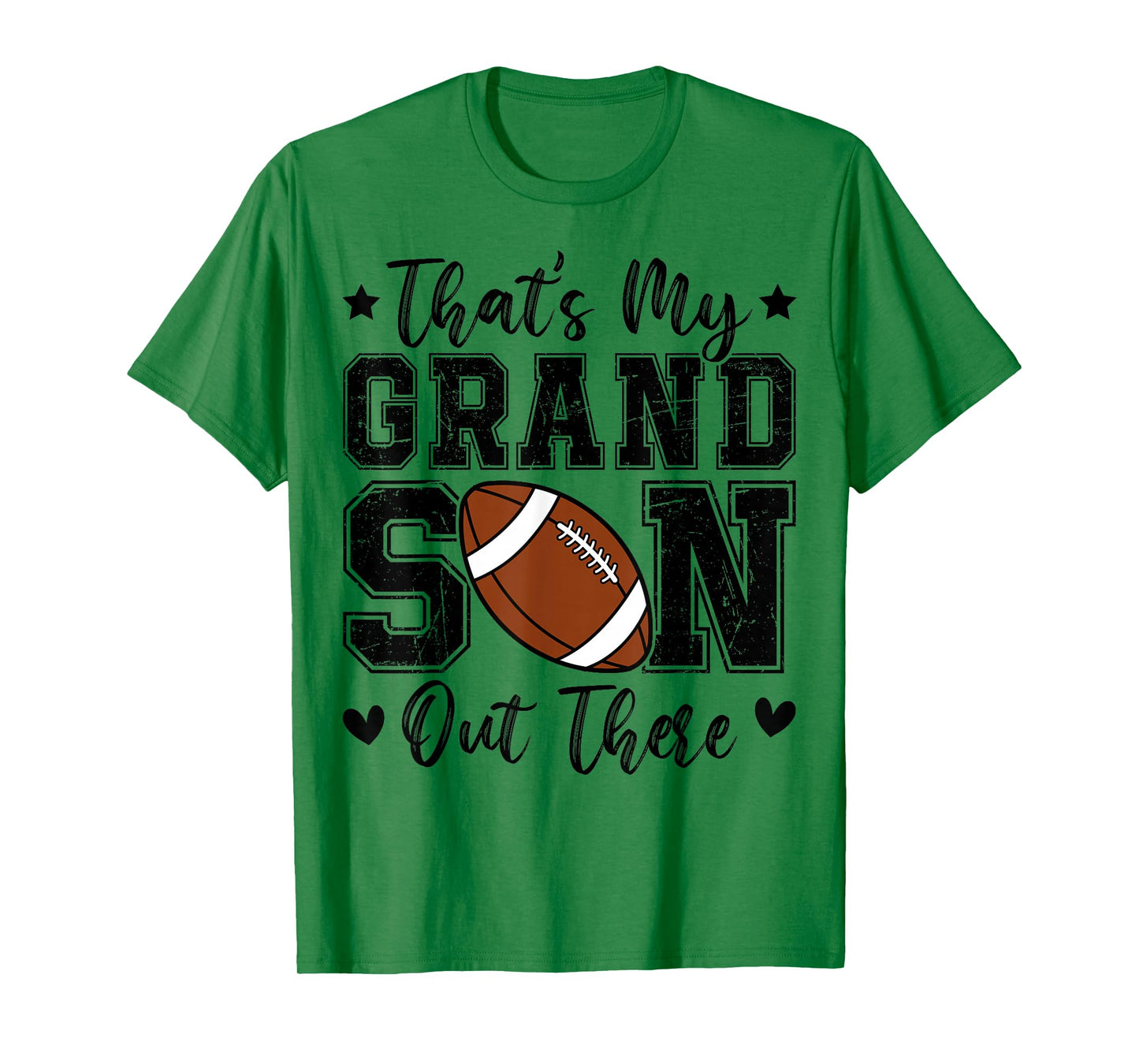 That's My Grandson Out There Funny Football Grandma T-Shirt