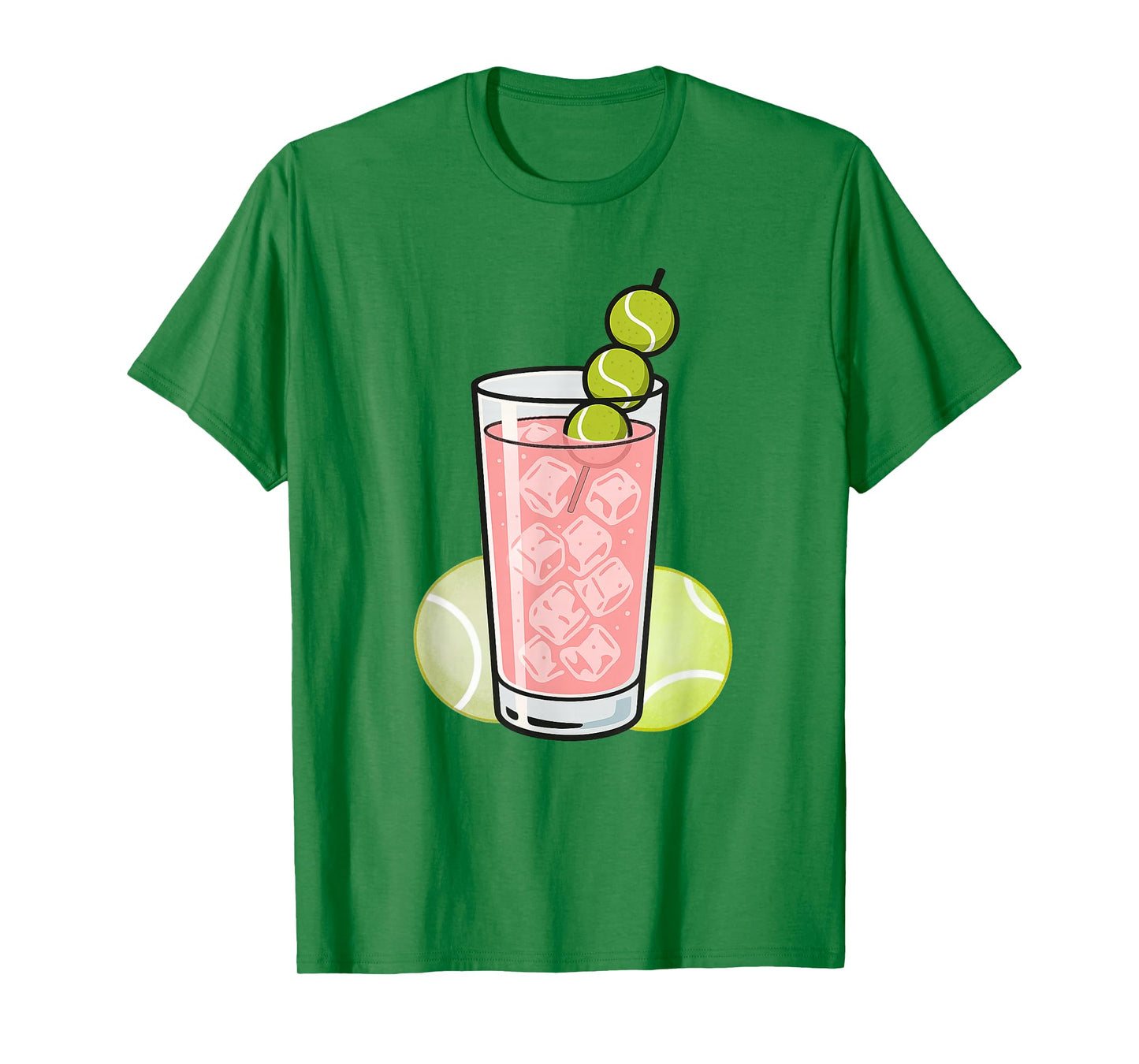Pink Honey Deuce Cocktail Tennis Balls T-Shirt