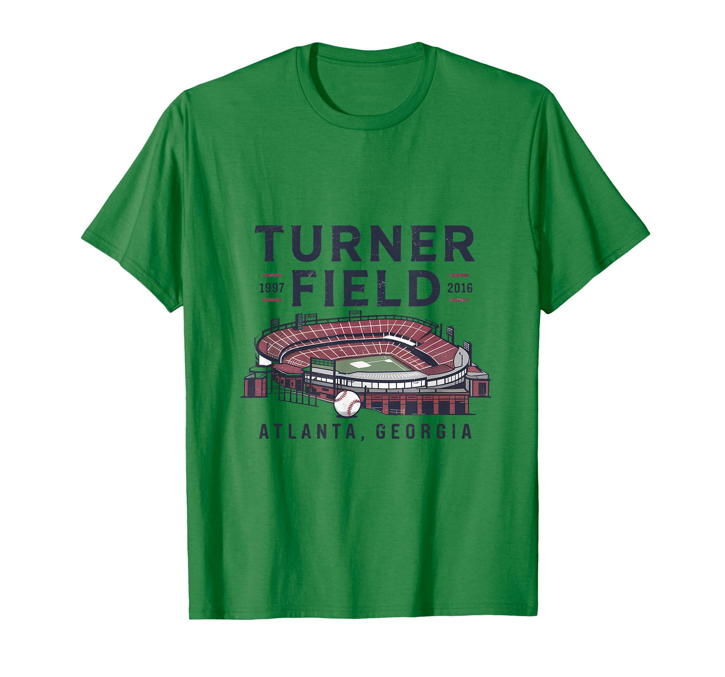 Turner Field Atlanta Georgia Tribute 1997 2016 T-Shirt