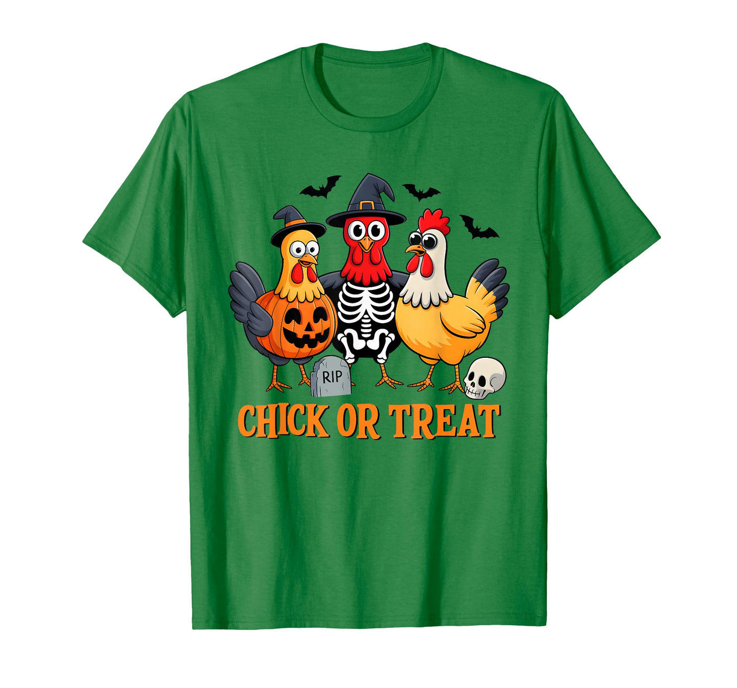 Chick Or Treat Funny Chicken Halloween Costume Chicken Lover T-Shirt