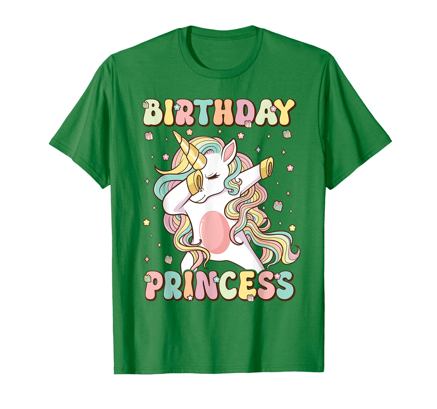 Birthday Princess Unicorn Birthday Girl T-Shirt