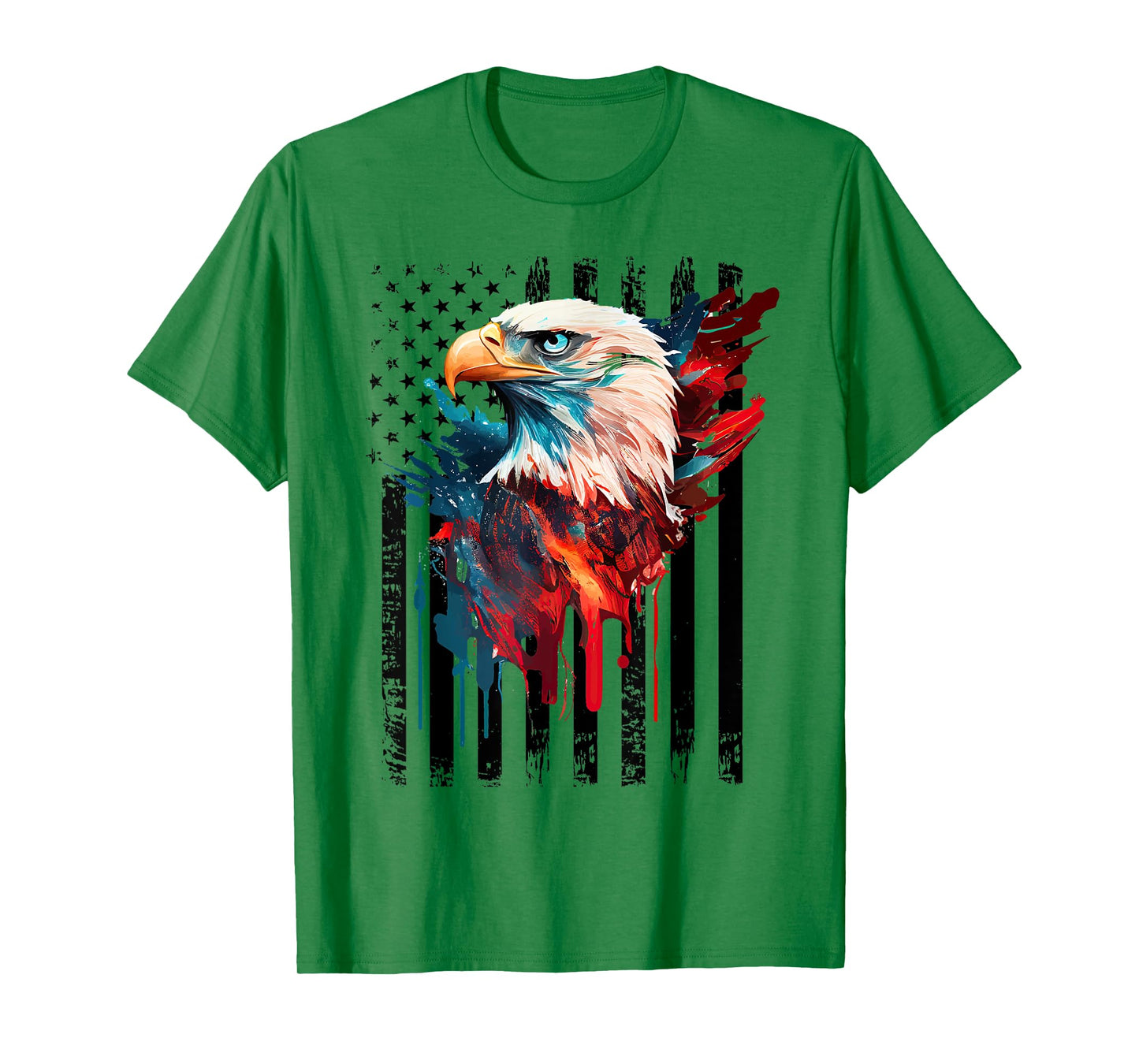American Flag Eagle Shirt Men Kids Patriots America Eagles T-Shirt