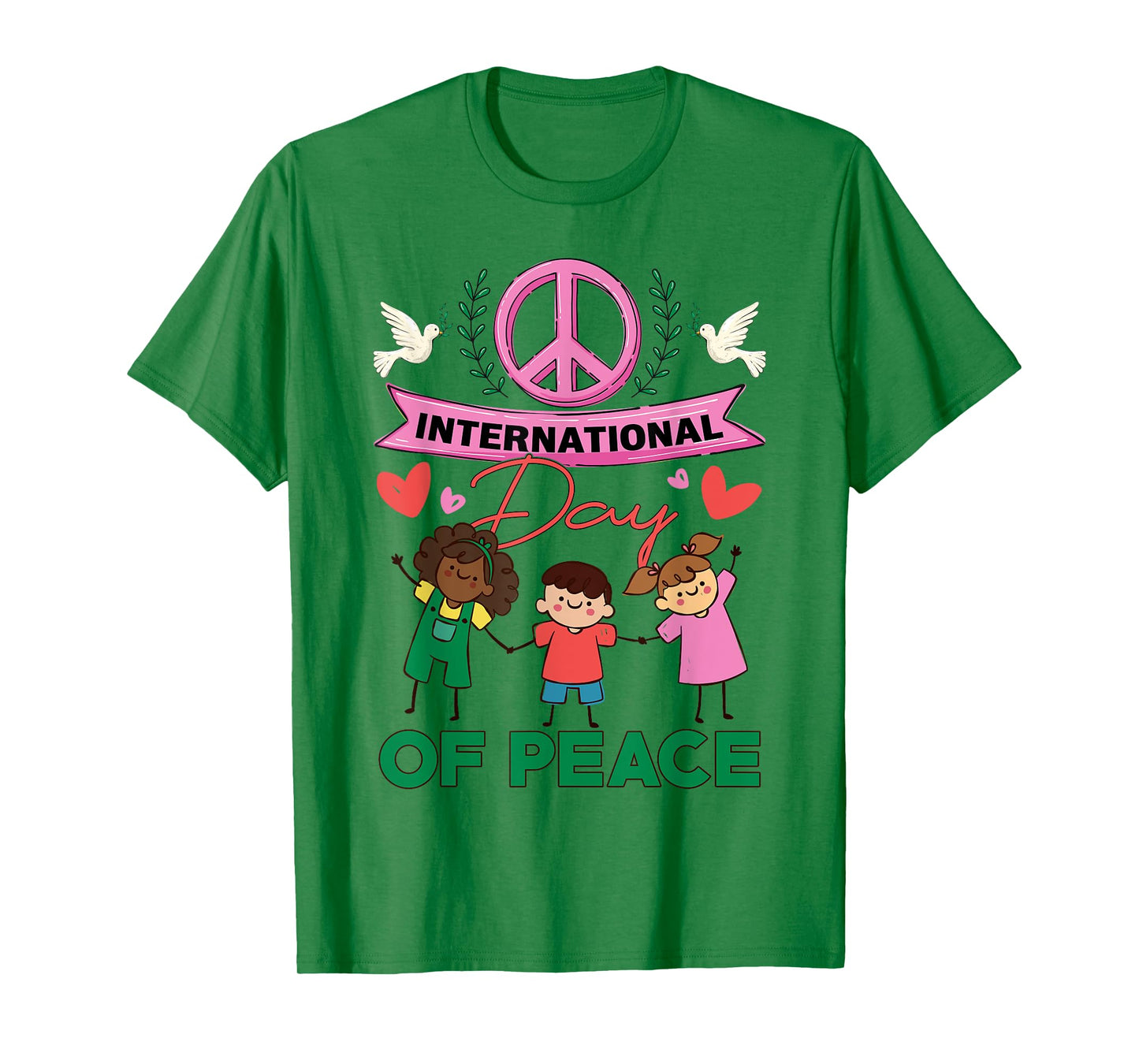 International Day Of Peace World Peace Day September 21 Kids T-Shirt