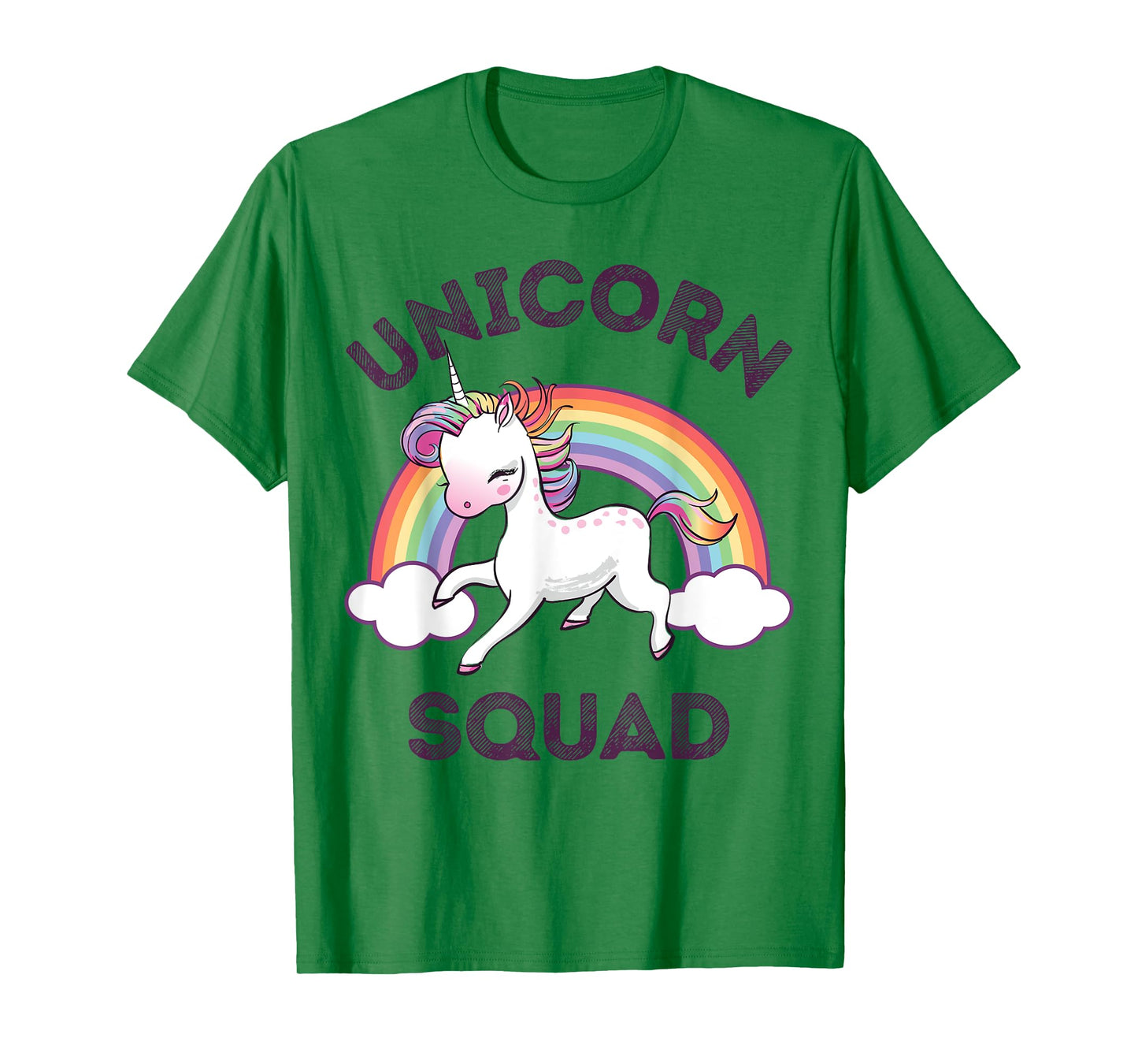 Unicorn Squad Girls Women Rainbow Unicorns Queen Dream Cute T-Shirt
