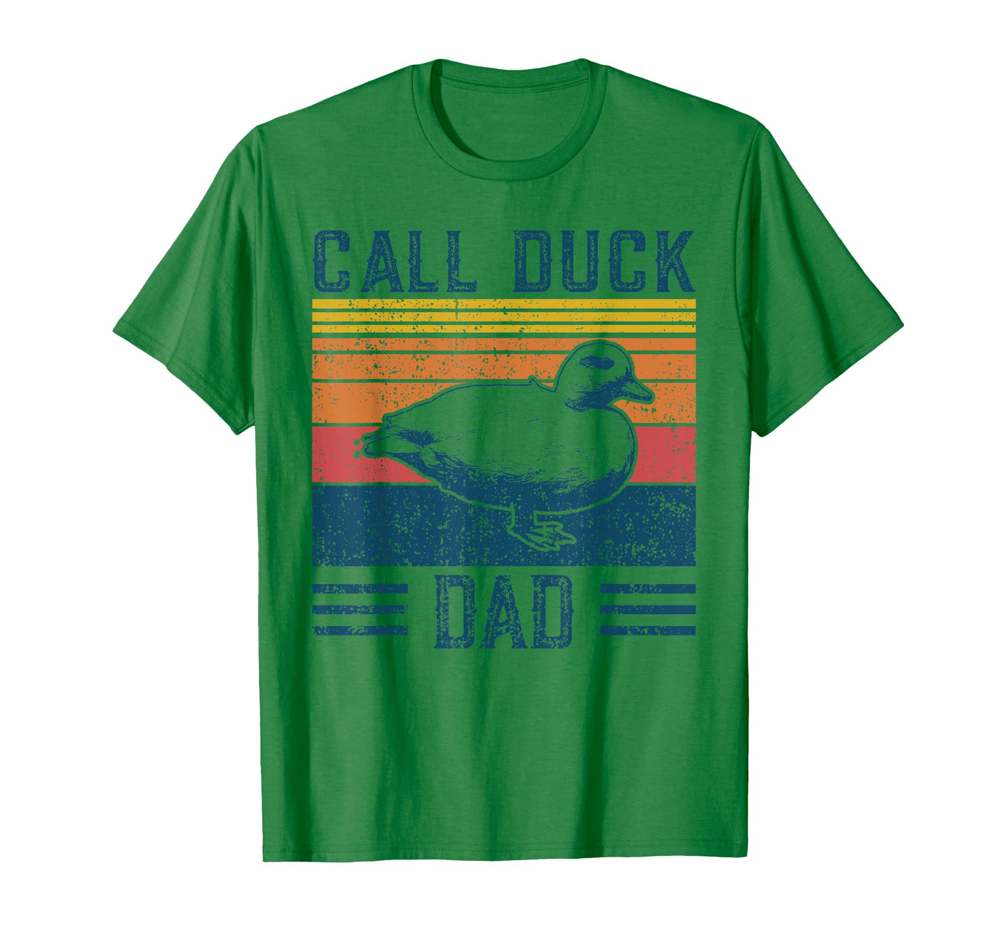 Best Duck Dad Men - Vintage Call Duck T-Shirt
