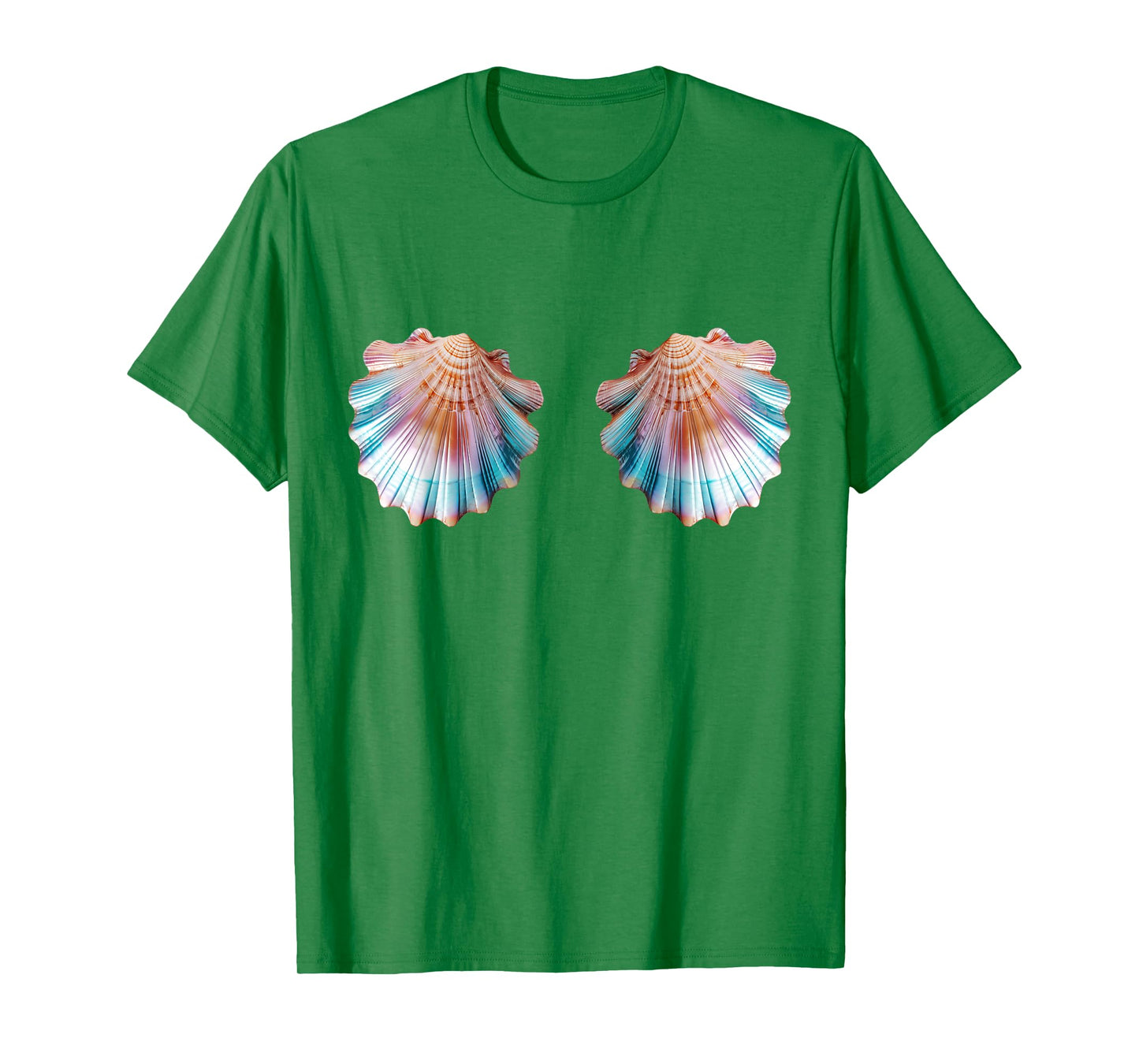 Mermaid, sea, shell, bra, costume, Carnival, party, outfit T-Shirt