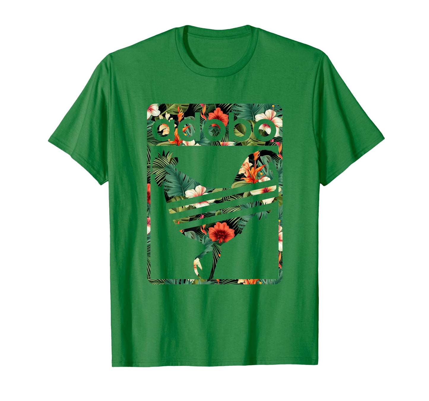Vintage Floral Pinoy Adobo T-Shirt