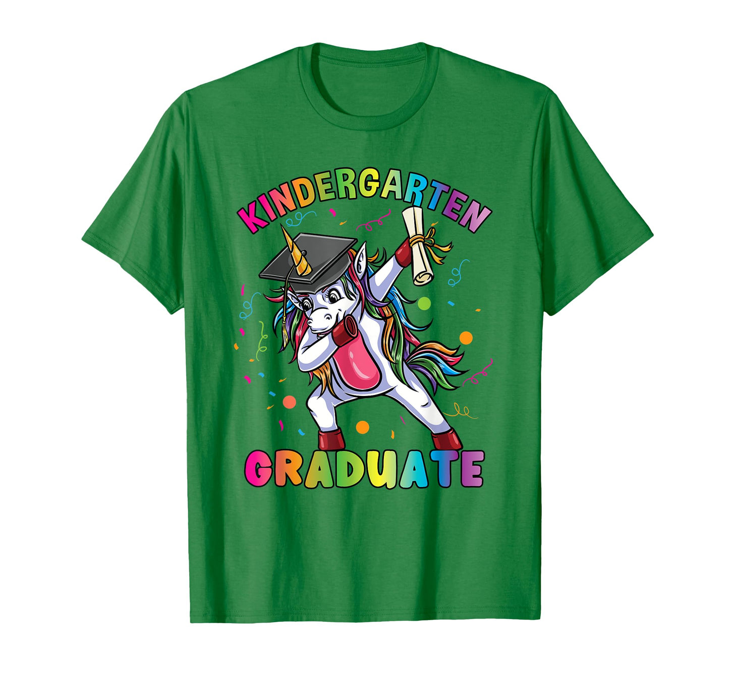 Kindergarten Graduate Unicorn Last Day Of School T-Shirt