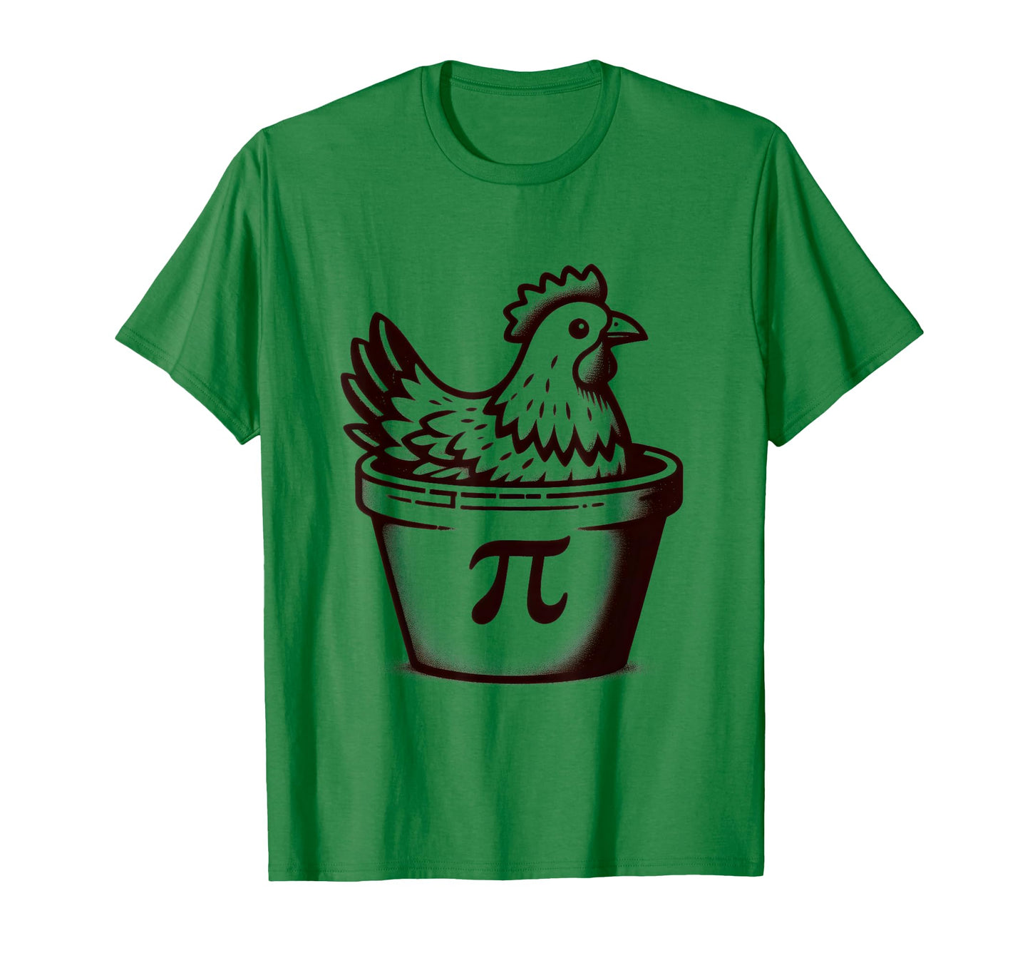 Chicken Pot Pie Funny Math pun Chicken Pot Pi Day T-Shirt