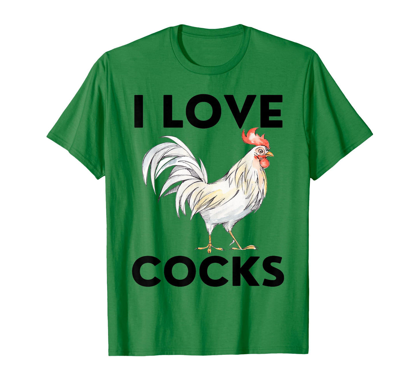 Yes I Talk To Chickens Farmer Life Chicken Lover I Love Cock T-Shirt