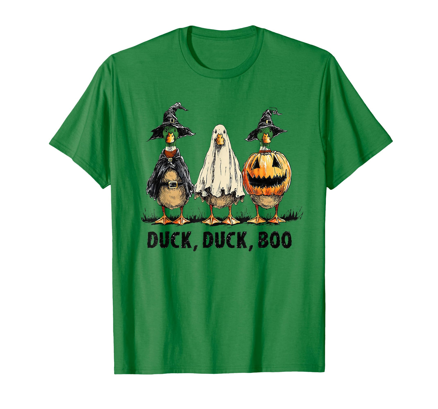 Funny Duck Duck Boo Halloween Costume Duck T-Shirt