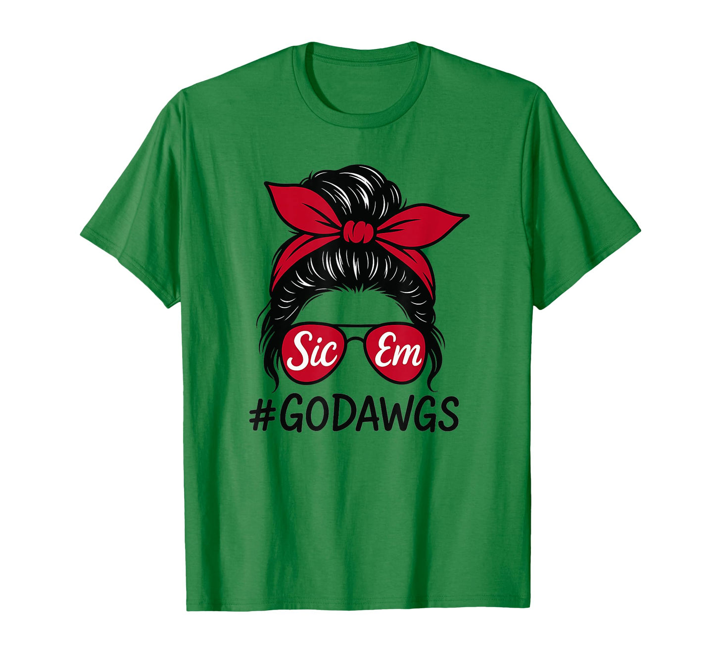 Dawgs Sic Em, Go Dawgs, Sic'Em, Go Bulldog for Women Girls T-Shirt