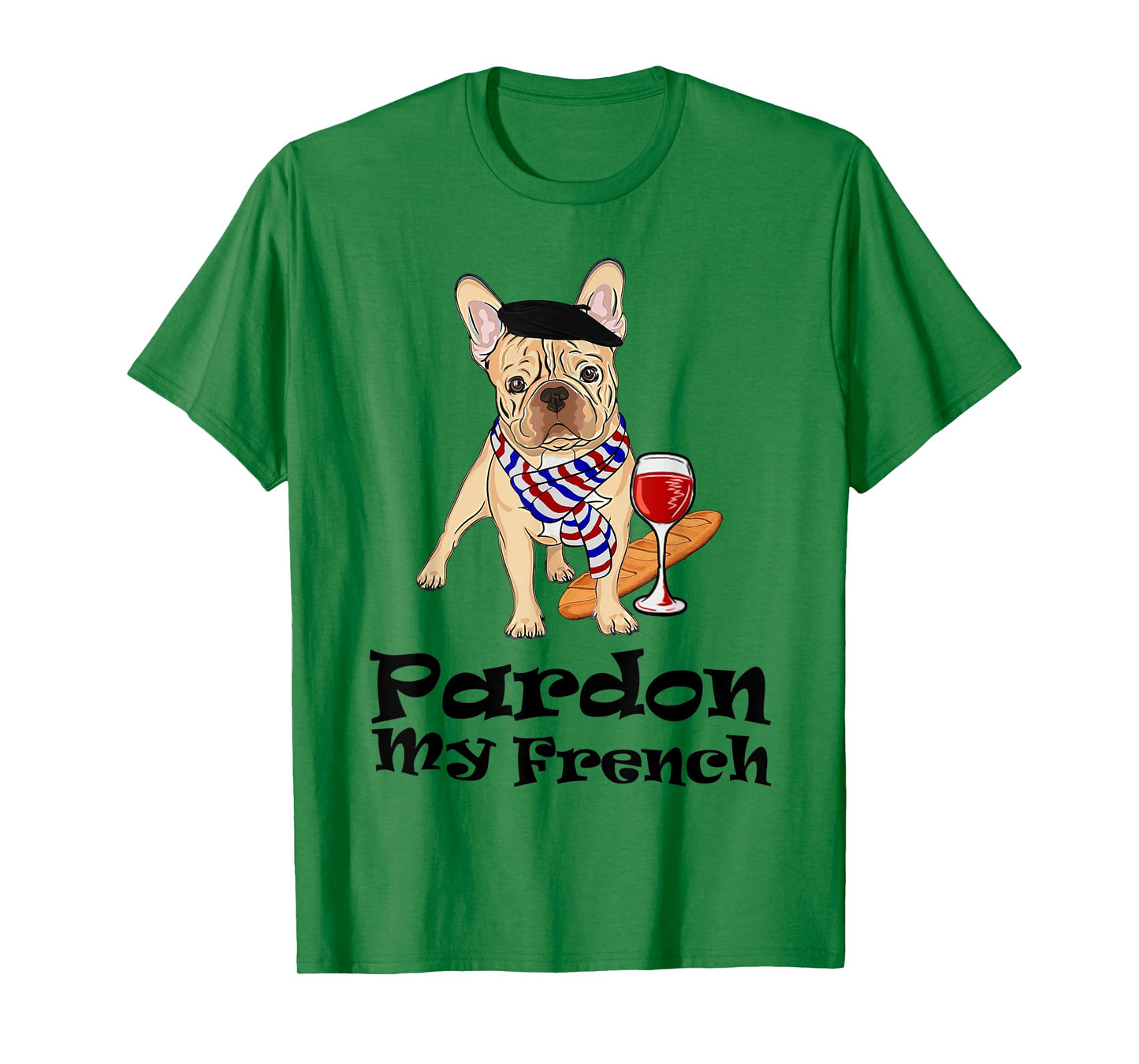 Pardon My French Bulldog Frenchie Lover Fawn T-Shirt