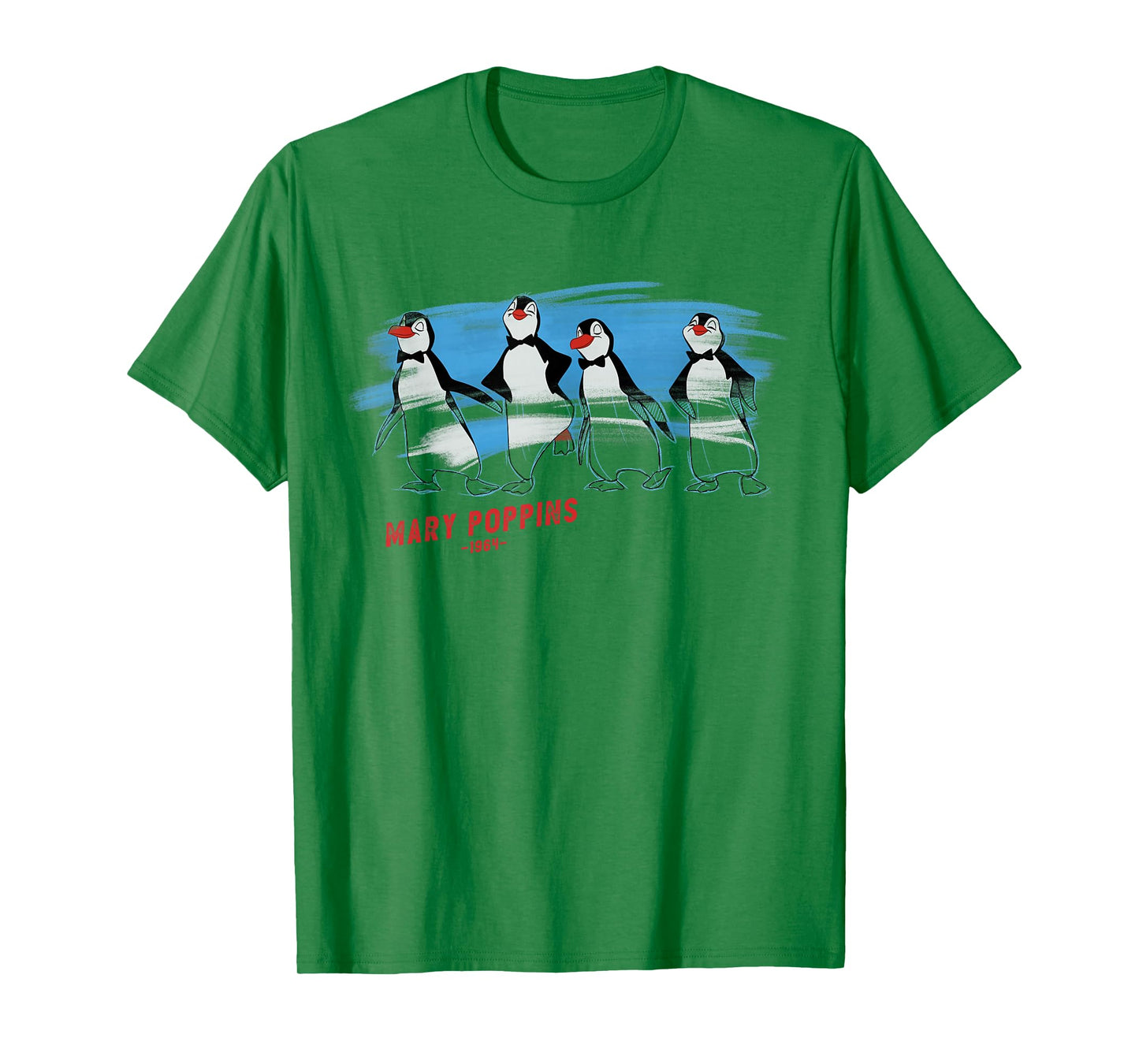 Disney Ink and Paint Penguin Waiters from Mary Poppins 1964 T-Shirt