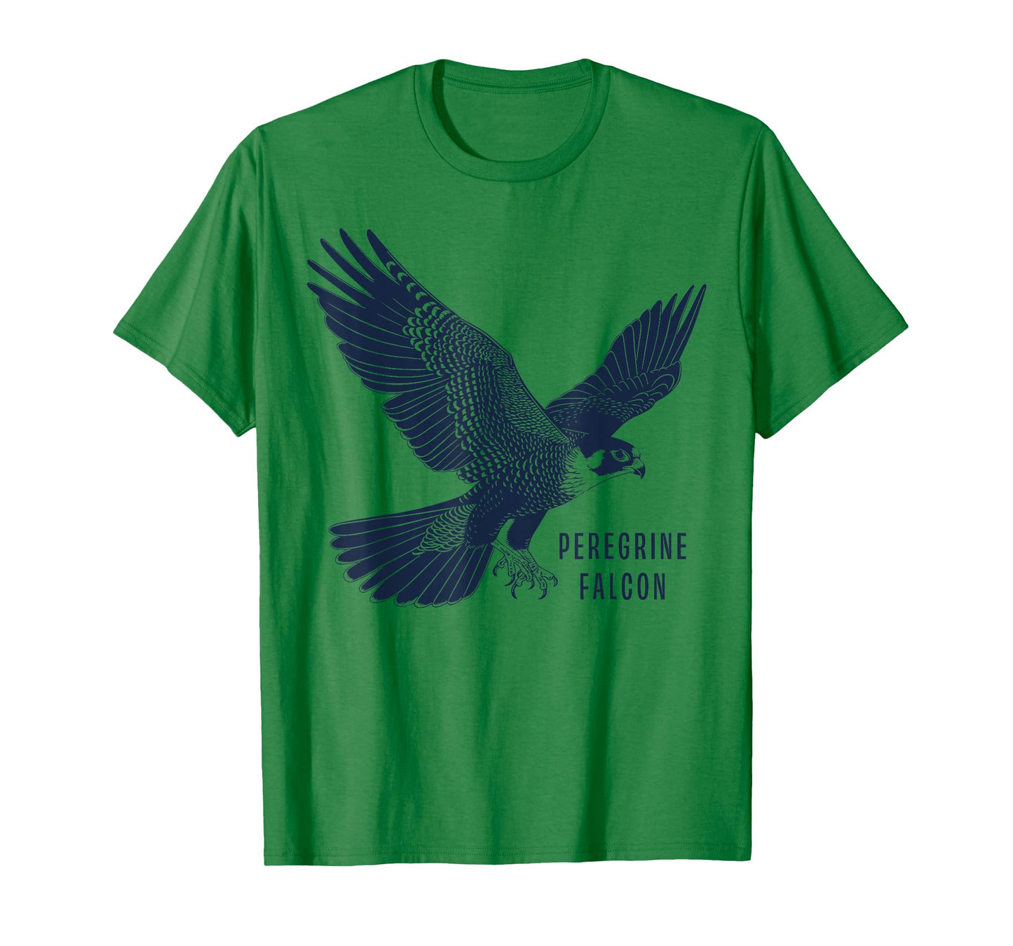 Peregrine Falcon Gifts Falconer & Falconry Gear Peregrine Falcon T-Shirt Unisex-Adult Grey Small Classic Fit Short Sleeve T-Shirt