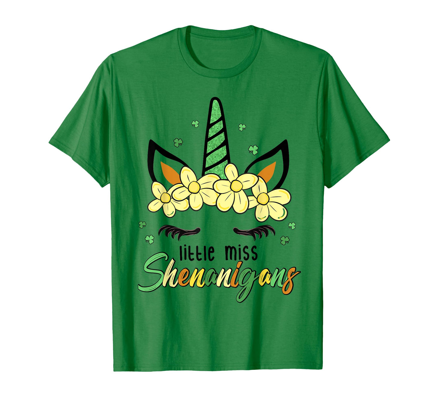 Little Miss Shenanigans St Patricks Day Saint Paddys Day T-Shirt