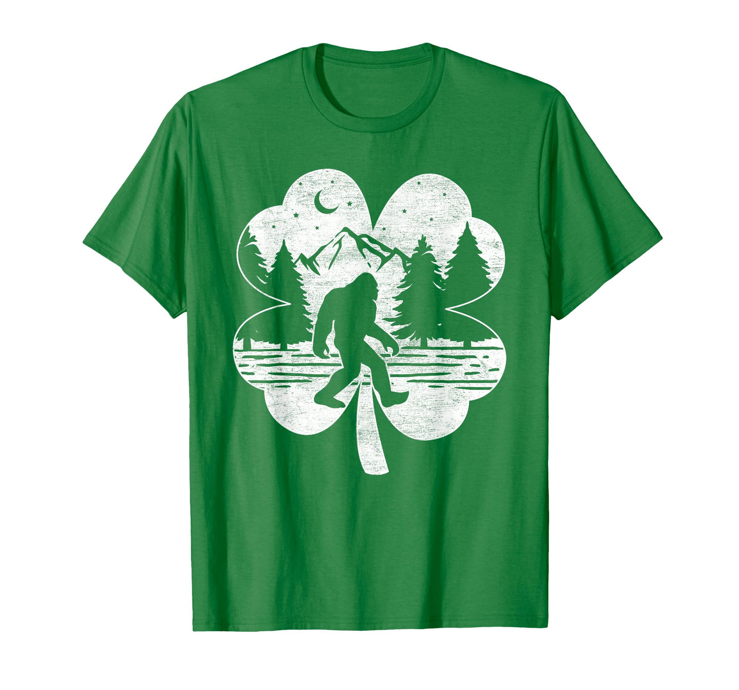 St Patricks Day Bigfoot Irish Sasquatch Saint Paddy's Irish T-Shirt