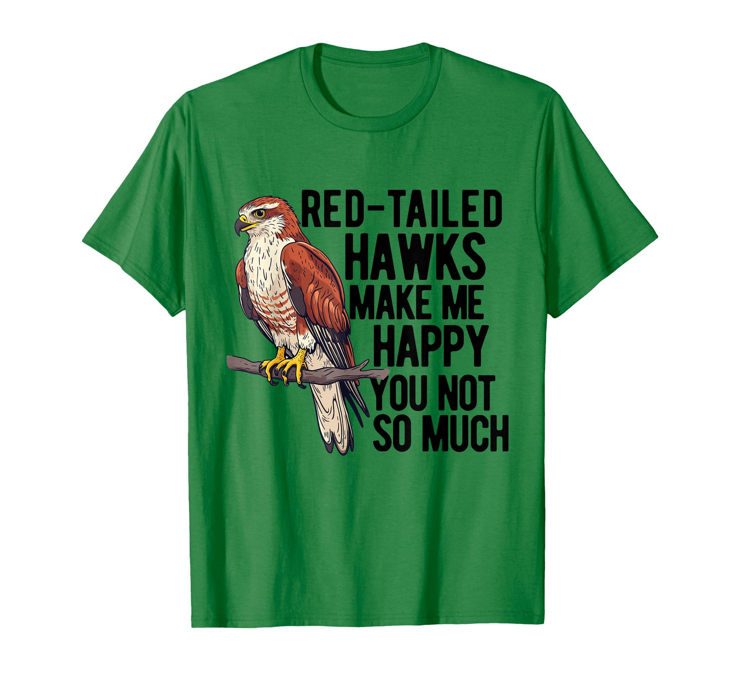 Red Tailed Hawk Chickenhawk Harlan's Hawk Buteo Jamaicensis T-Shirt