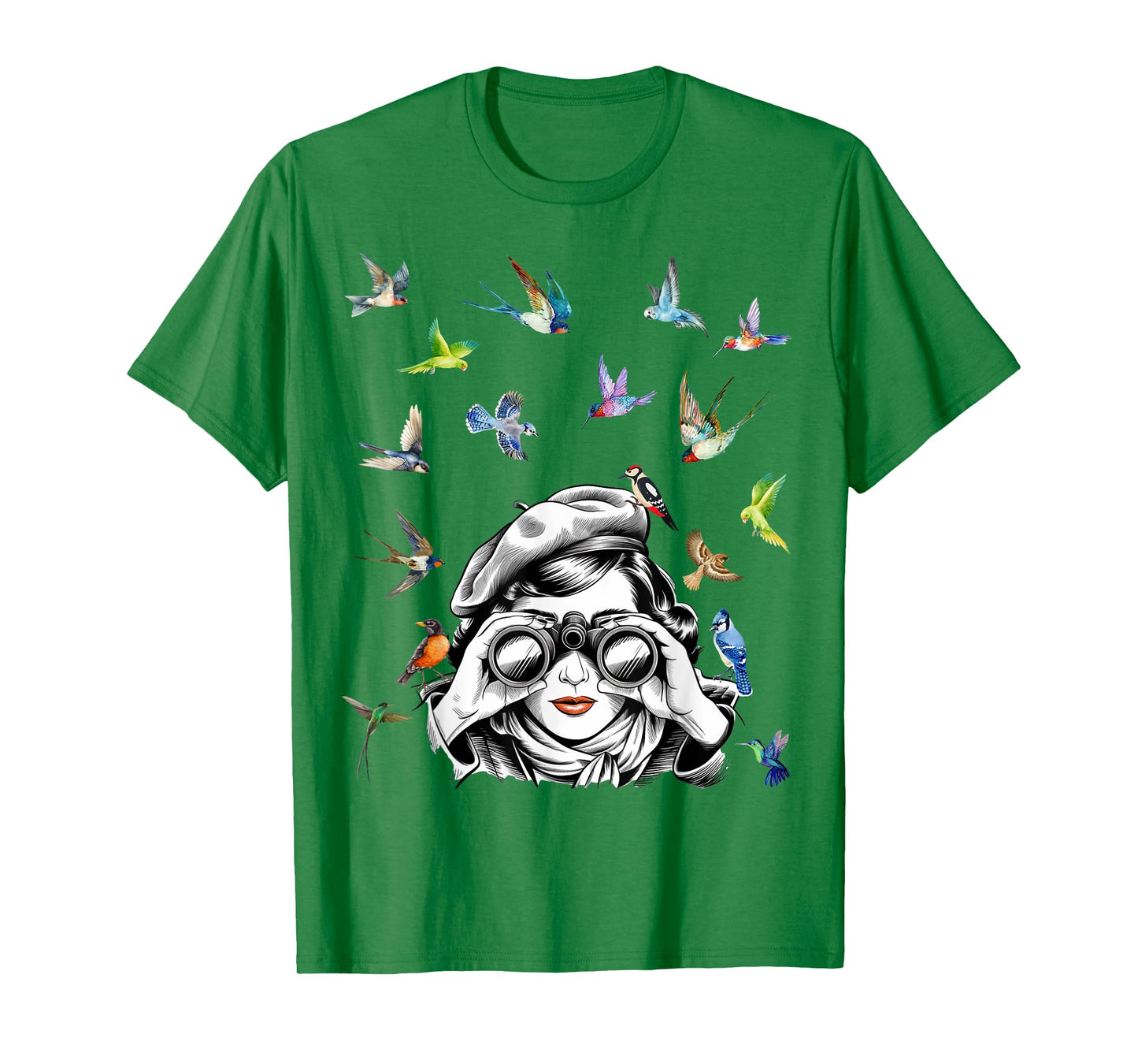 Bird Nerd Bird Lover Birding Funny Bird Watching T-Shirt