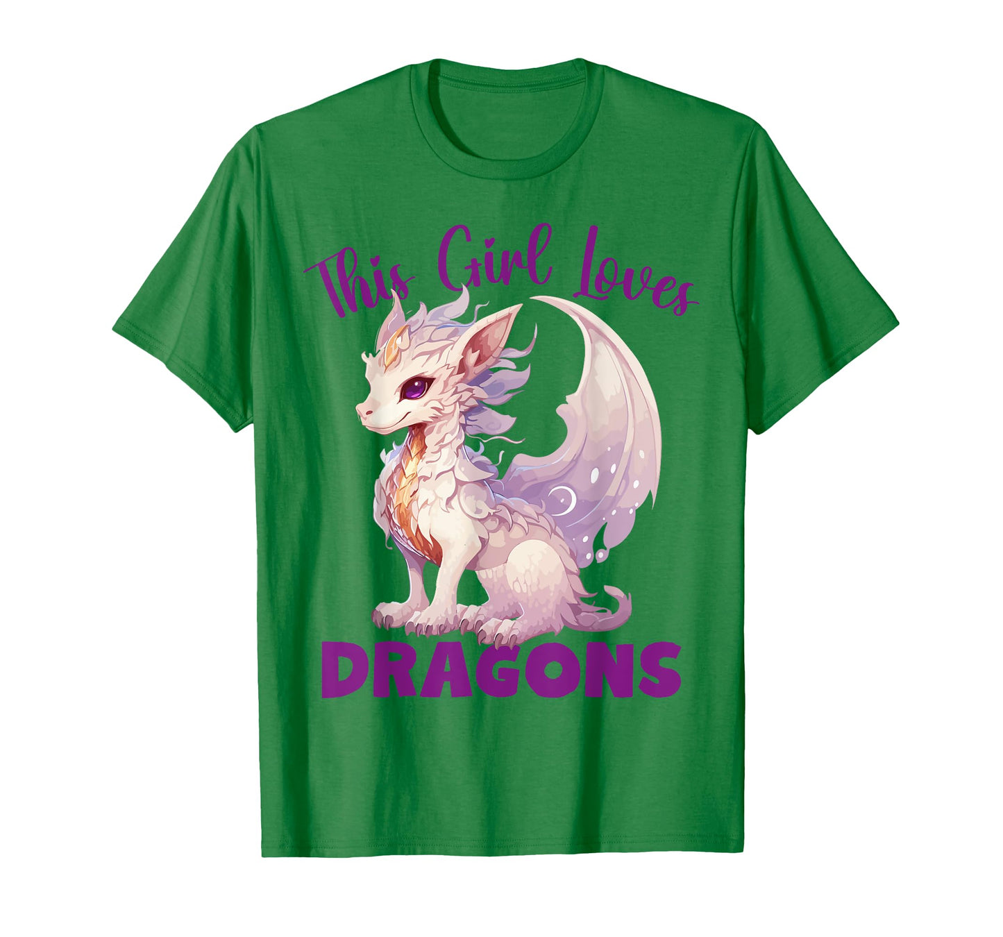This Girl Loves Dragon for Dragon Loving Girls T-Shirt