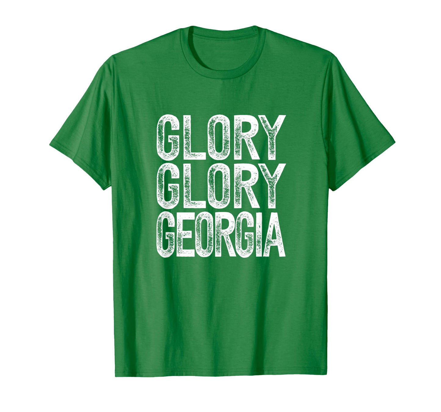 Georgia fans fight song cute Glory white on red T-Shirt