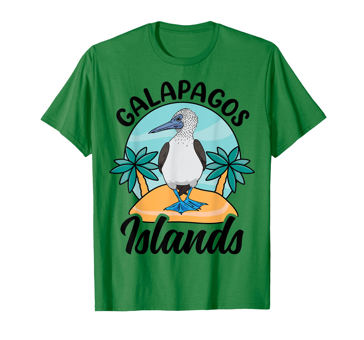 Galapagos Islands Blue Bird Seabird Lover T-Shirt