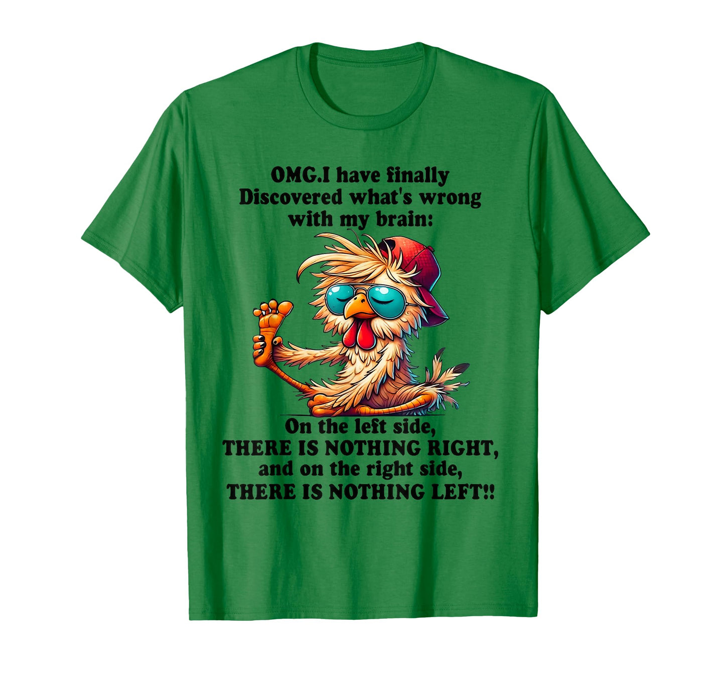 Omg i have finally discovered what's wrong with my brain T-Shirt