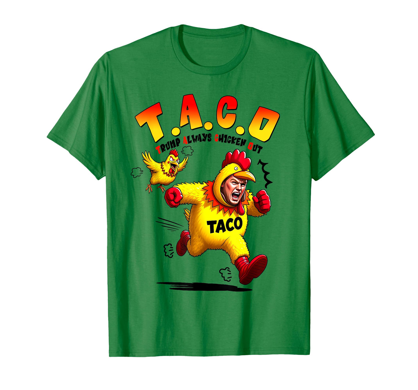 Funny Trump Taco Joke Anti Trump Protest Tee T-Shirt