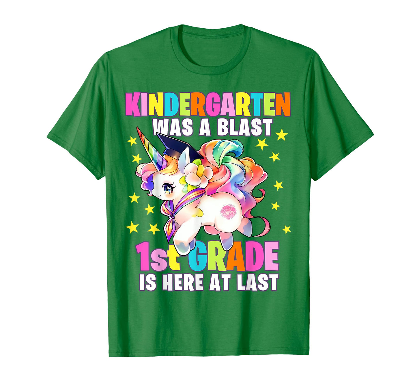 Kindergarten Graduation Unicorn Kindergarten Graduate Girls T-Shirt