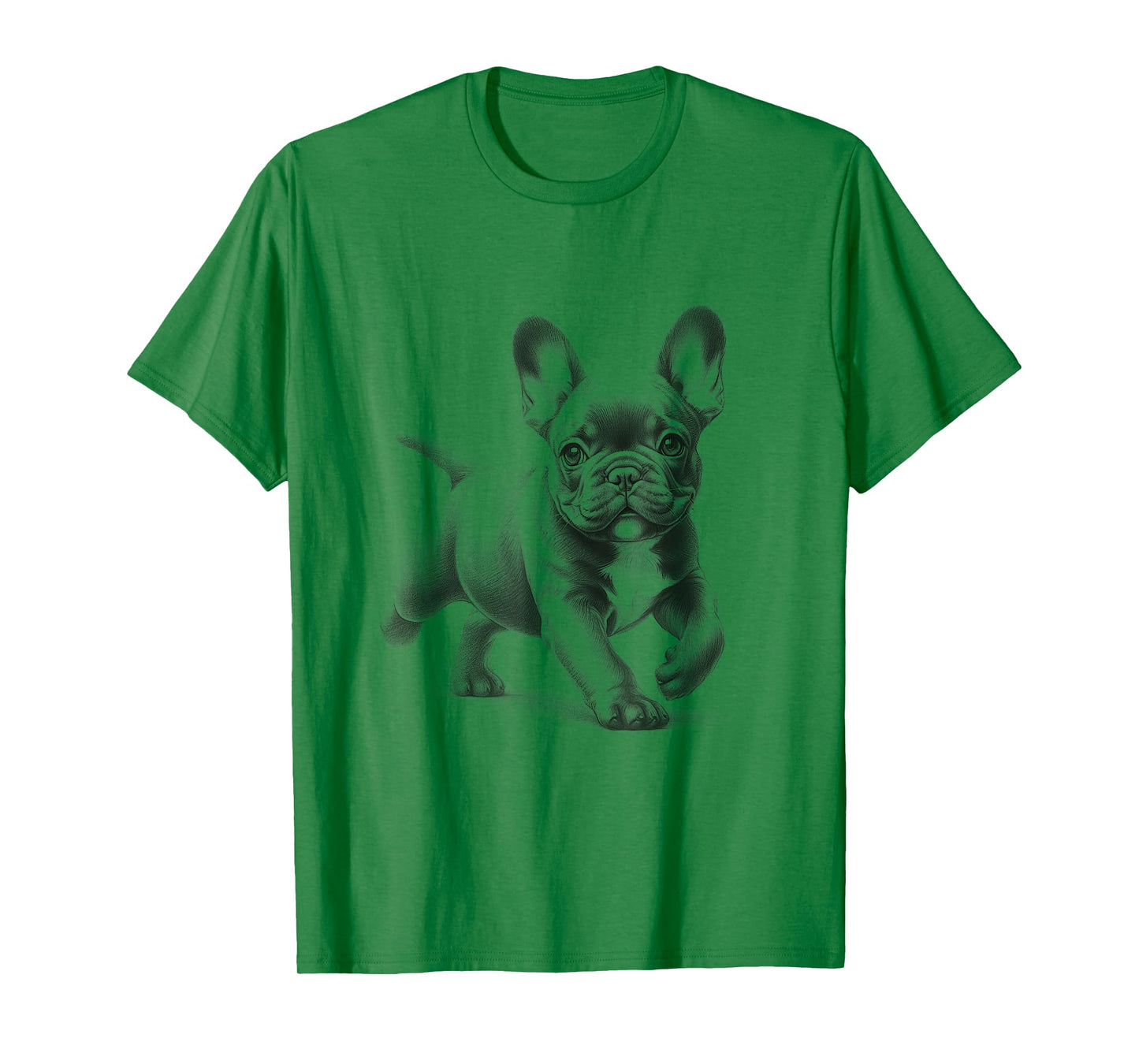 French Bulldog Running Frenchie Design For Men And Women T-Shirt