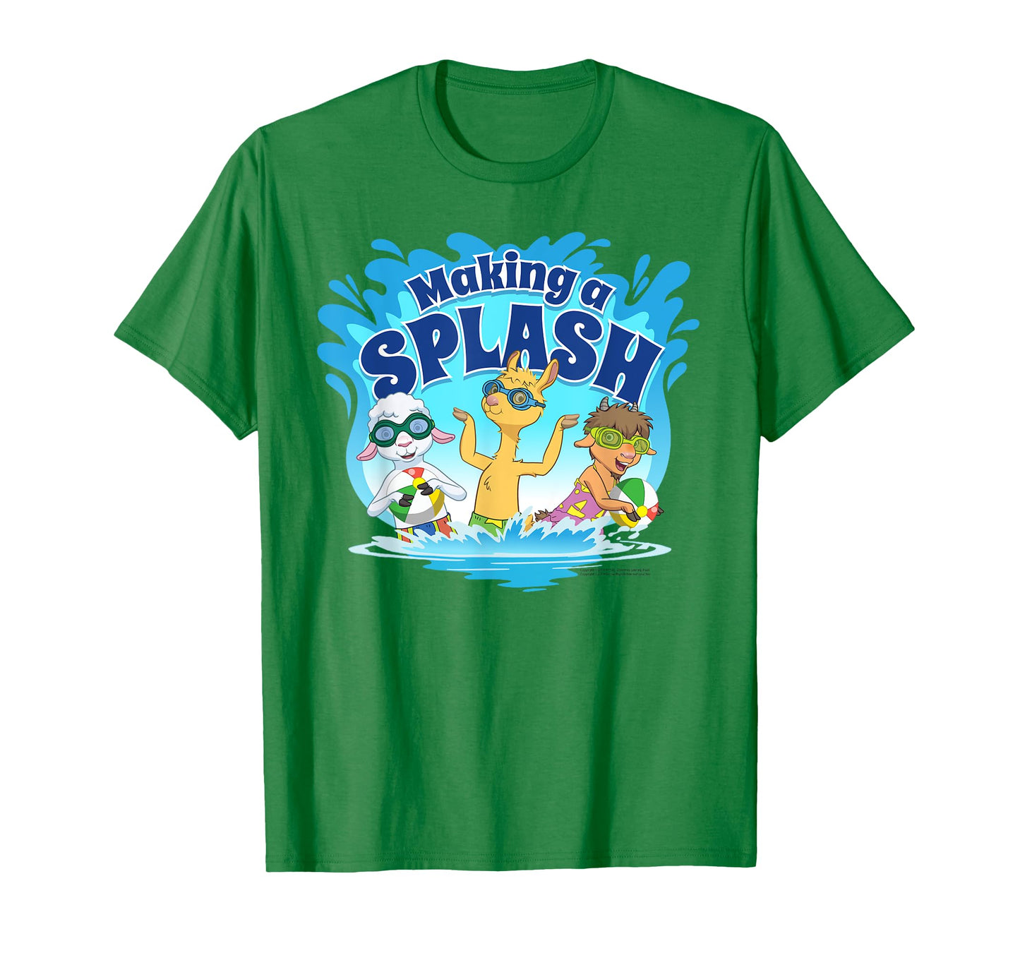 Llama Llama Netflix Pool Party "Making a Splash" Tee Shirt T-Shirt