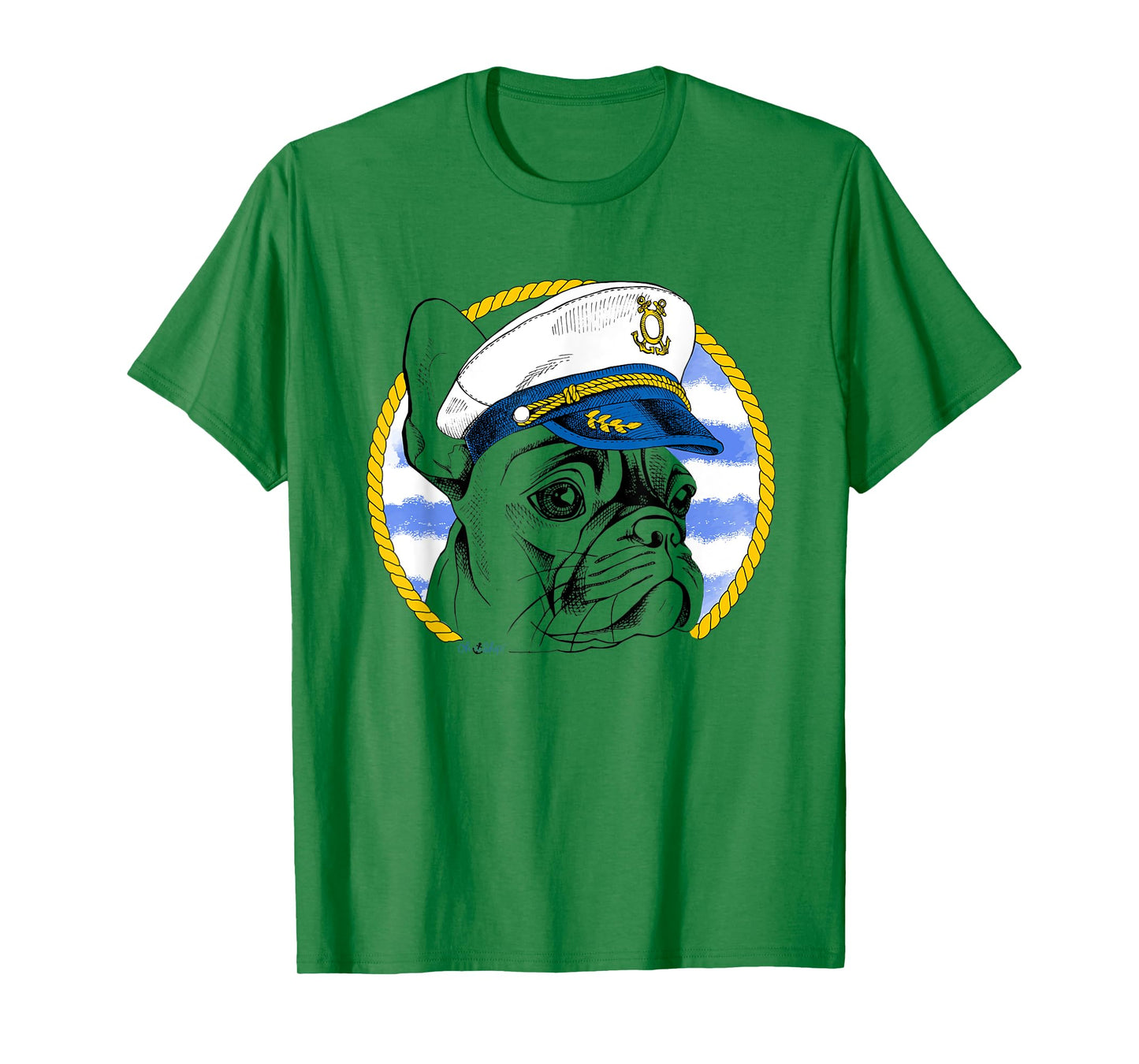 Oh Ship! Nautical French Bulldog T-Shirt