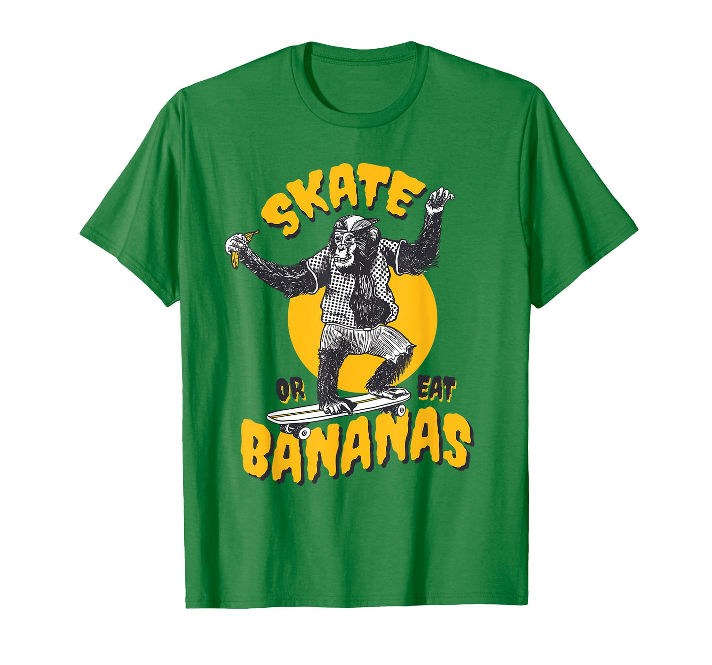 Monkey Skate or eat bananas for Skateboarding T-Shirt