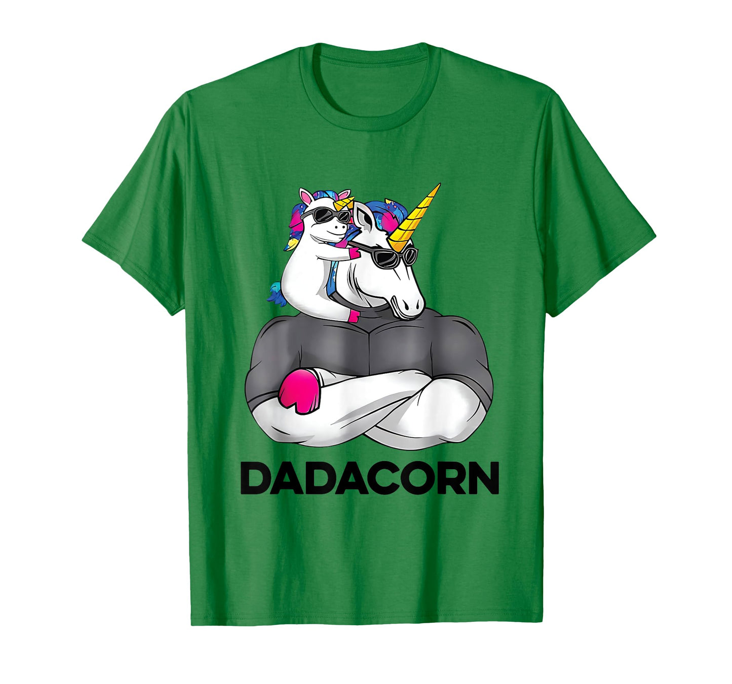 Fathers Day Gift Unicorn Dad Shirt Funny Dadacorn Men T-Shirt