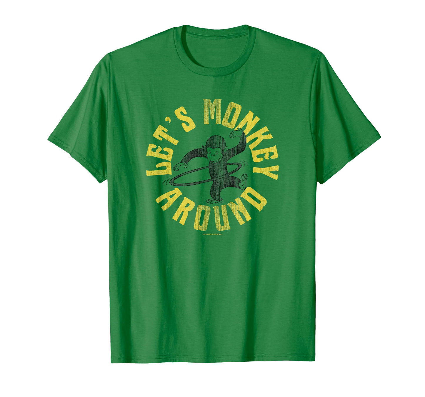 Curious George Let's Monkey Around Hola Hoop T-Shirt