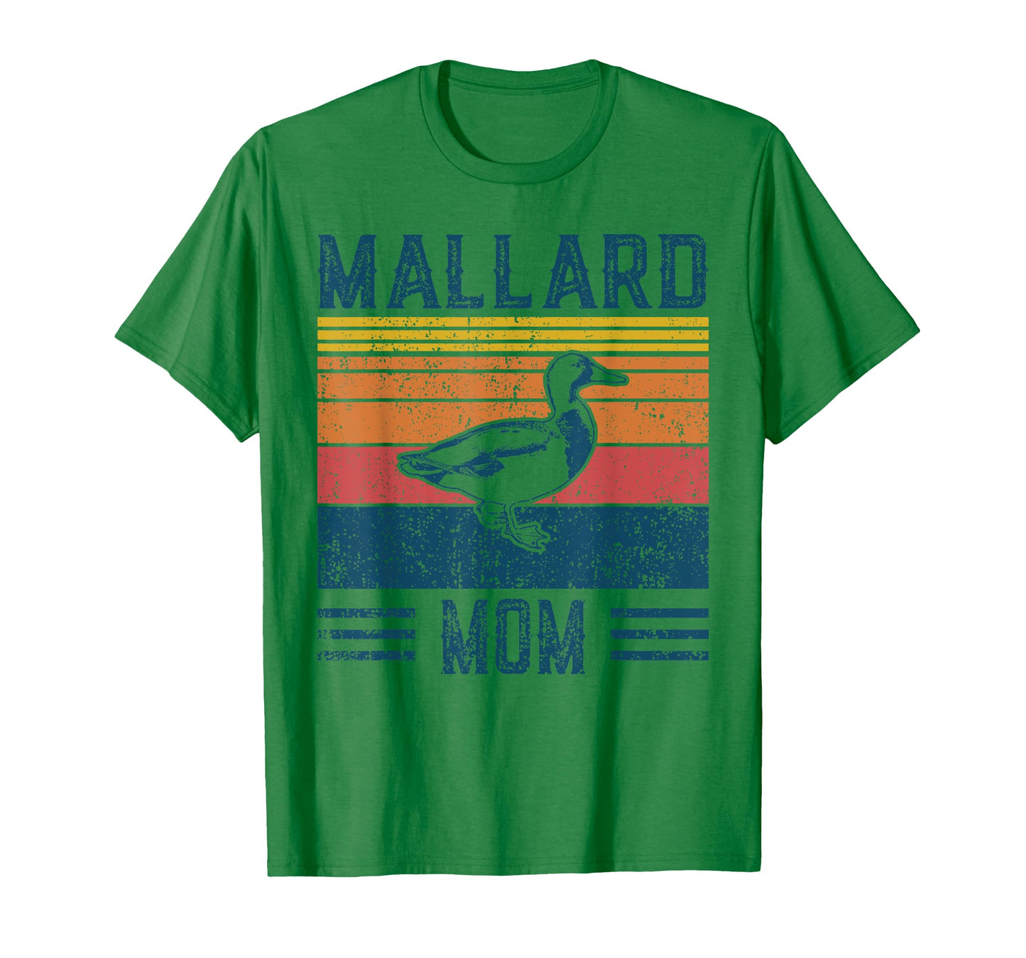 Best Duck Mom Women - Vintage Mallard T-Shirt