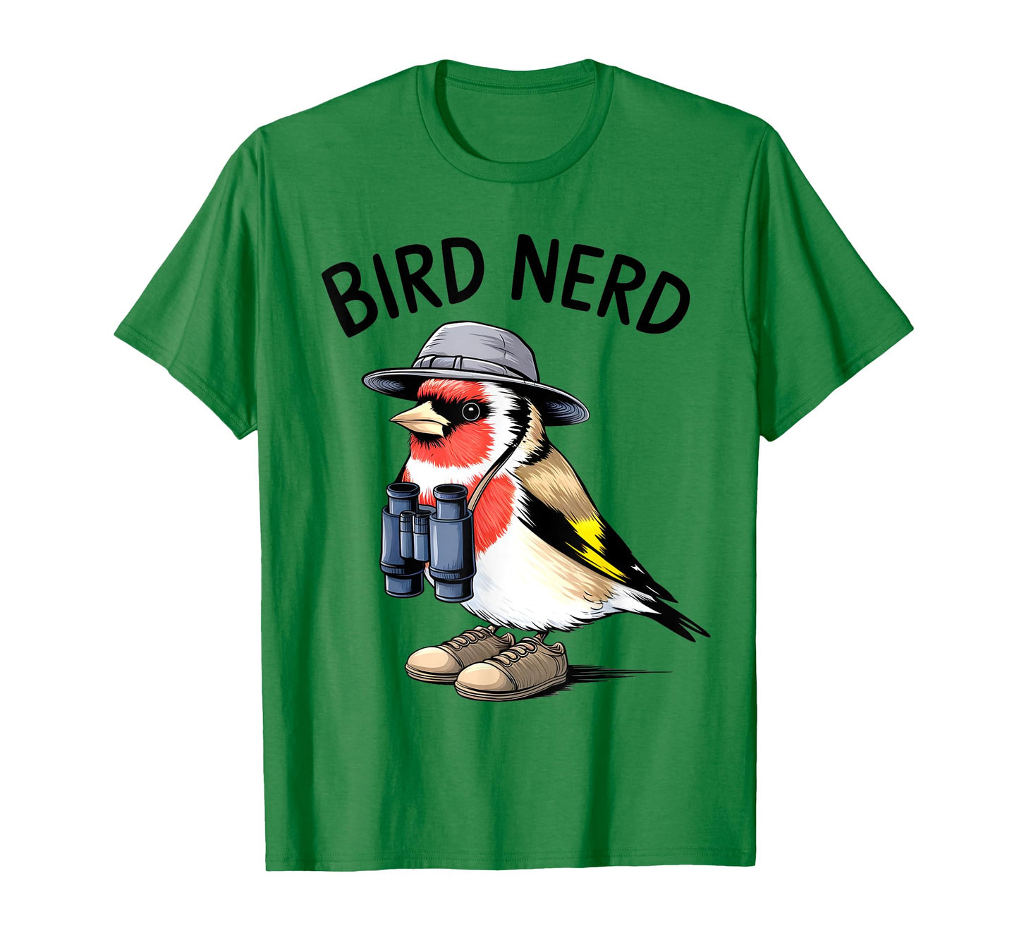 Bird Nerd Binoculars Hat Funny Birdwatching T-Shirt