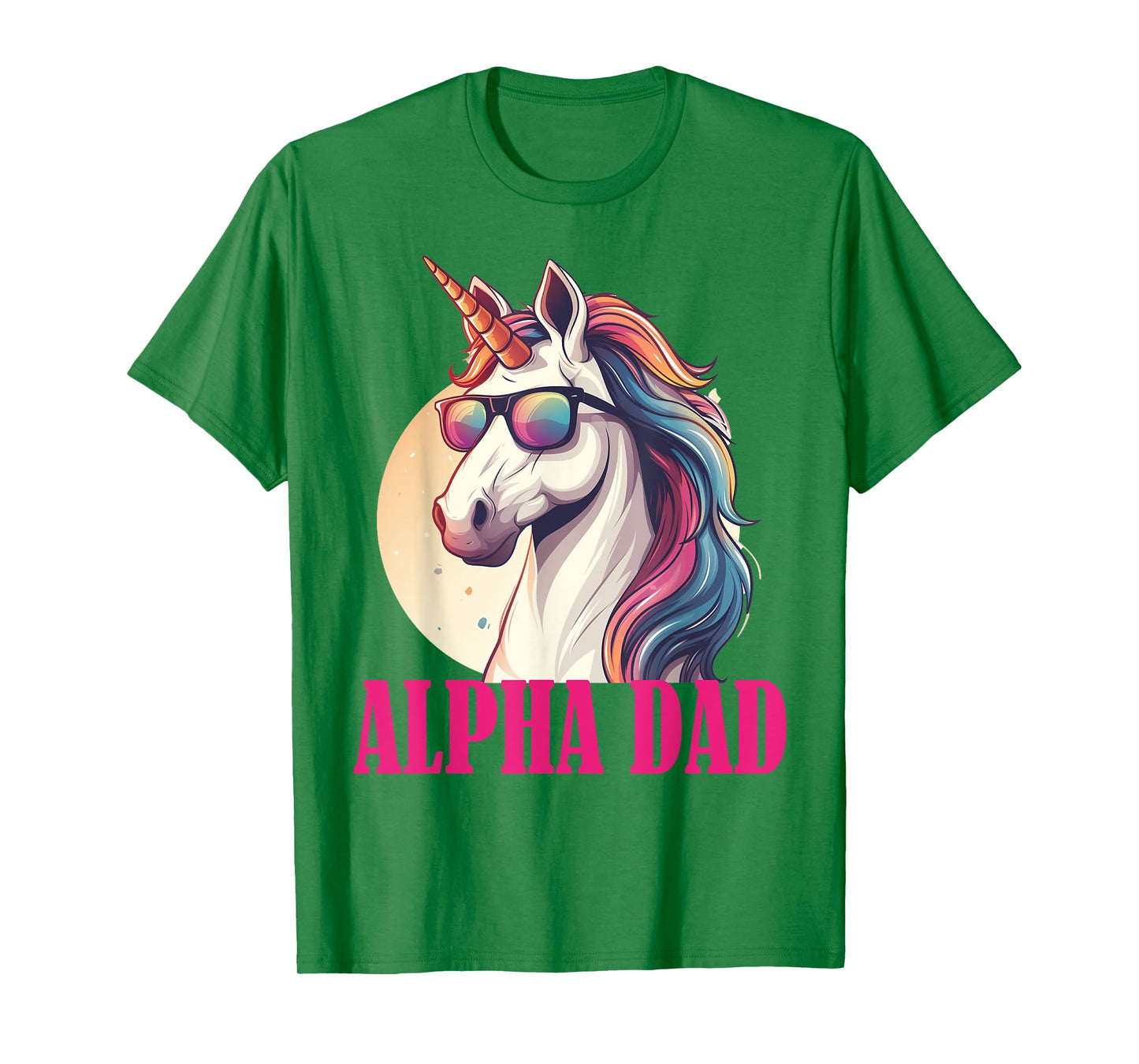 Funny Unicorn Dad Laufey Men Father's Day Christmas Husband T-Shirt