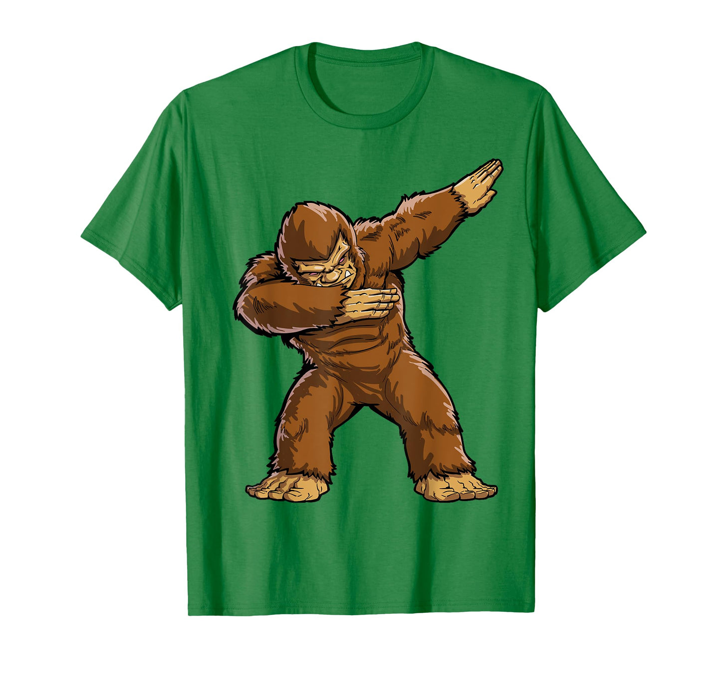 Dabbing Bigfoot Funny Sasquatch Boys Men Dab Dance Monster T-Shirt