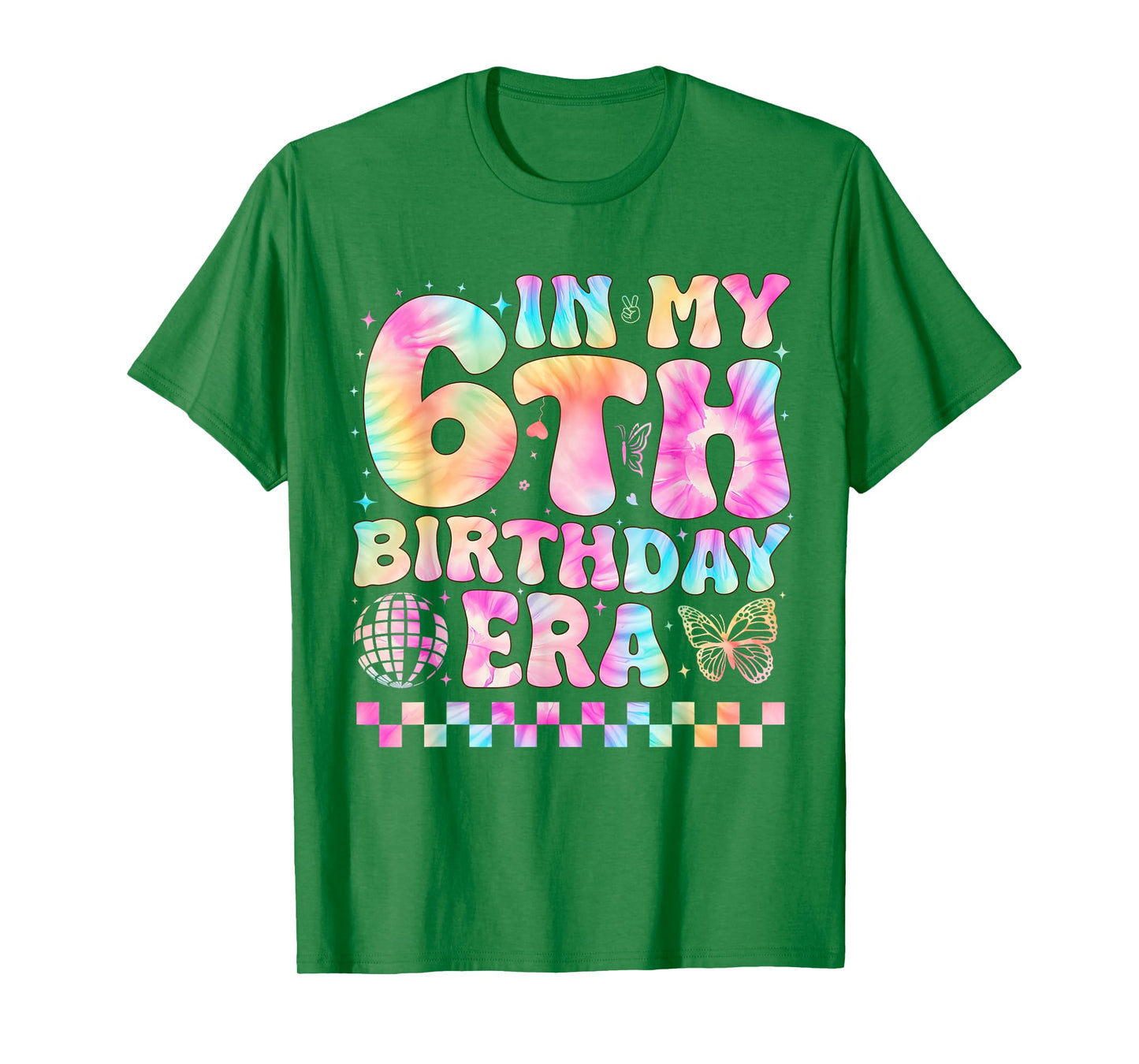 In My 6th Birthday Era Girl Gifts Six Bday 6 Year Old Girl T-Shirt