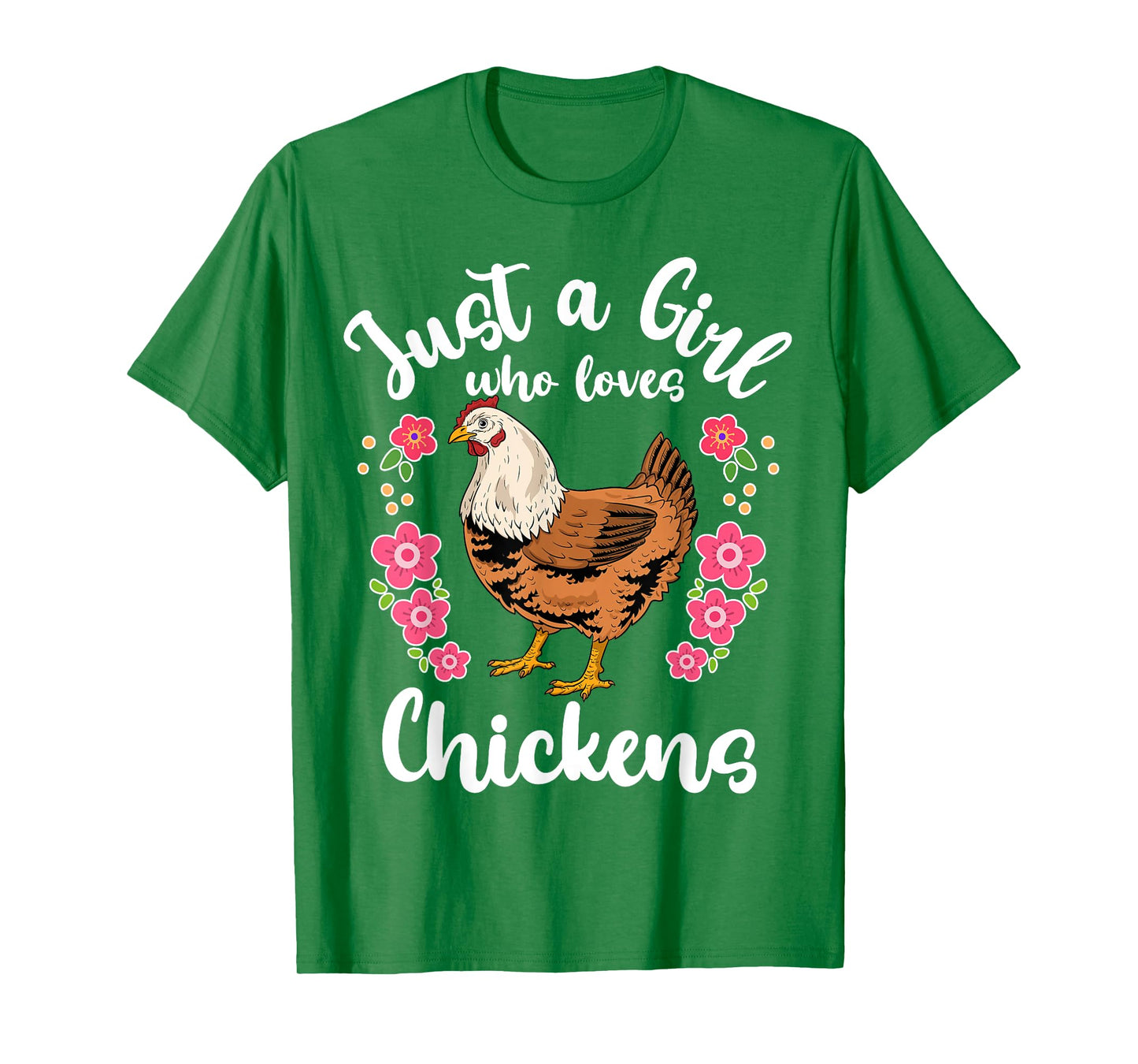 Chicken Just a Girl Who Loves Chickens T-Shirt