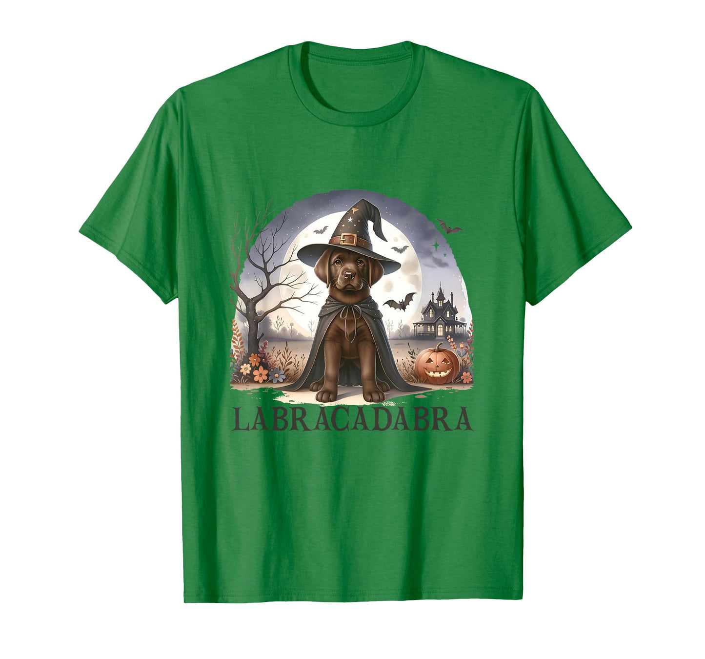 Cute Labrador Dog Magician Labracadabra Men Women Kids T-Shirt