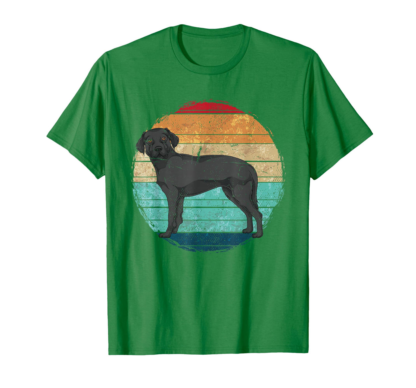 Retro Black Lab T-Shirt