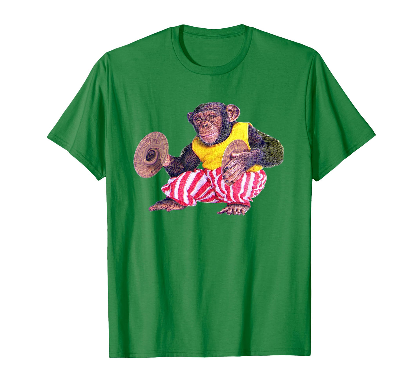 Cymbal Chimp Toy, Jolly Monkey With Cymbals Vintage Retro T-Shirt