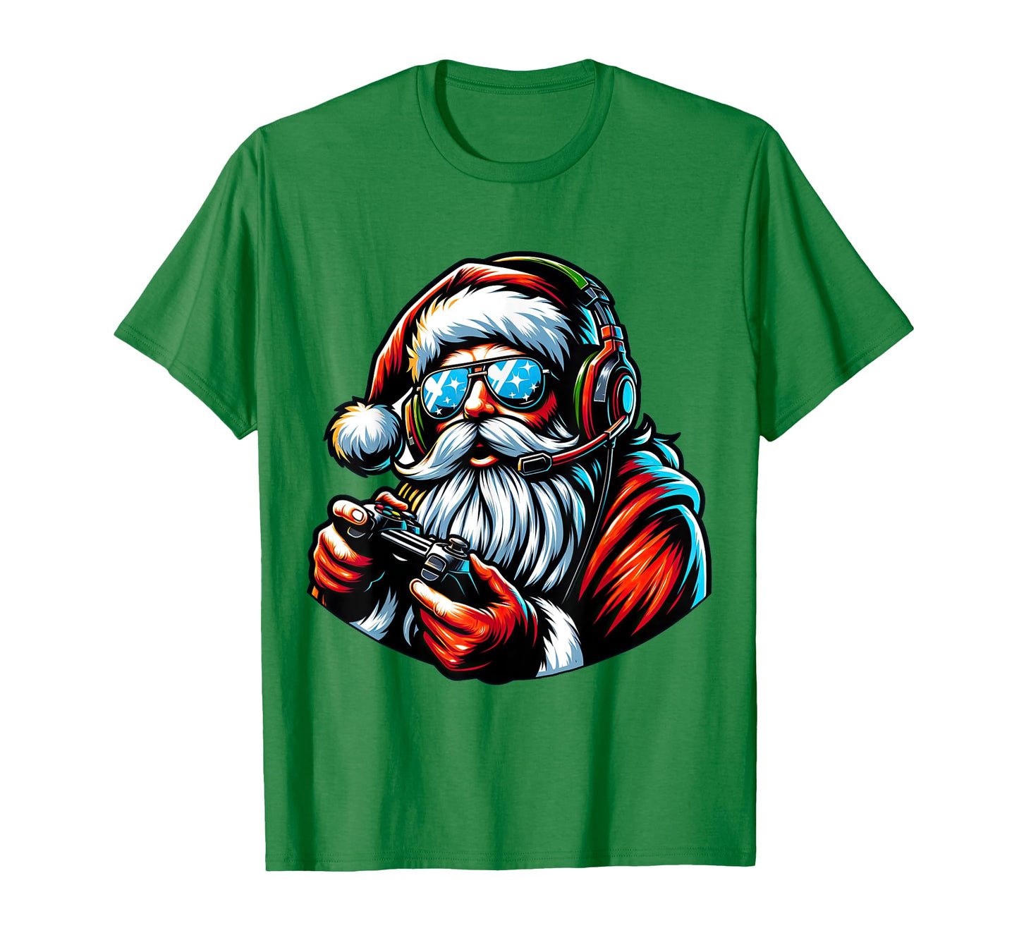 Christmas Gamer Boys Video Game Santa Xmas T-Shirt