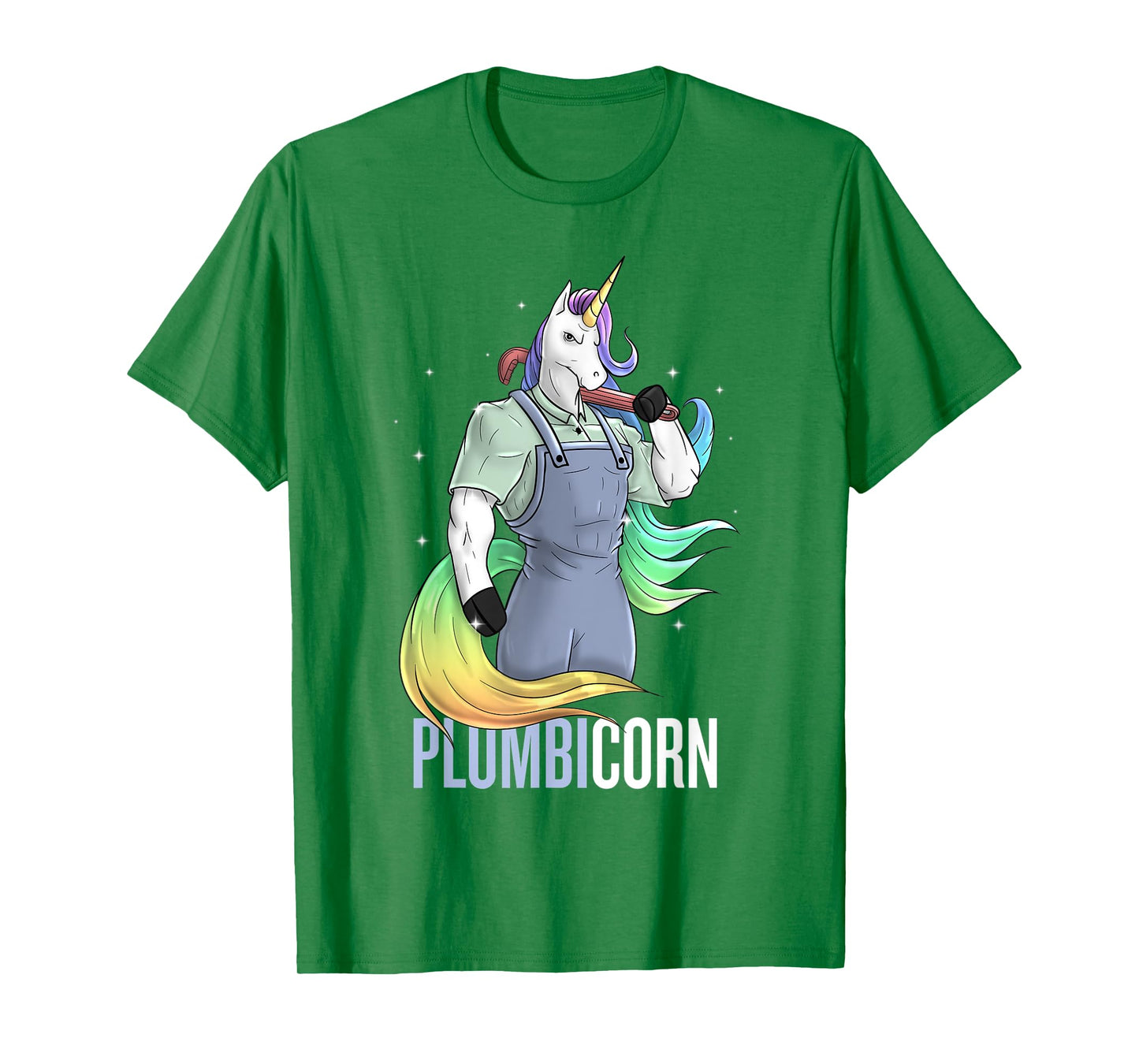 Plumber Unicorn Plumbicorn Plumbing Pun Handyman Funny T-Shirt