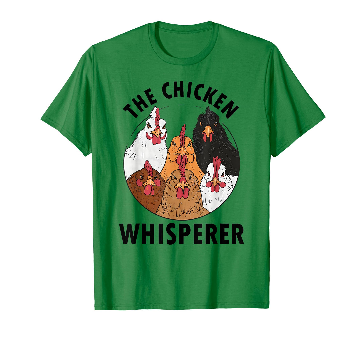 The Chicken Whisperer Funny Chicken Farming Retro T-Shirt