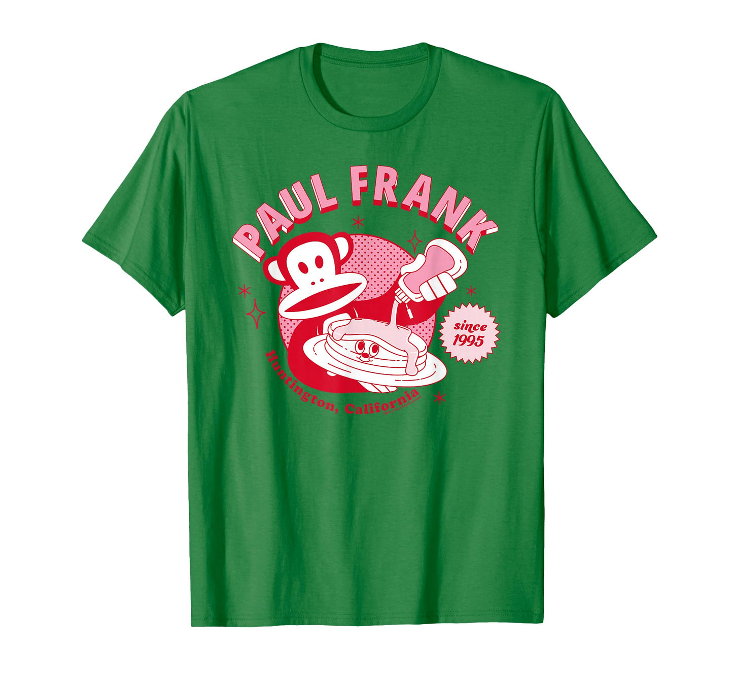 Paul Frank Breakfast Diner Pancakes Julius The Monkey T-Shirt