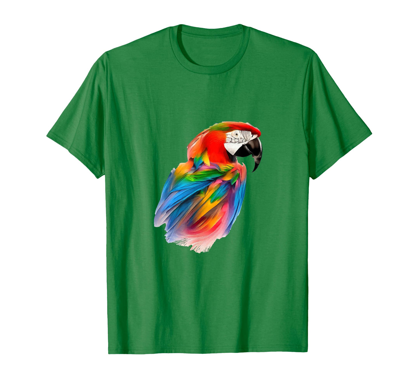 Red Macaw Parrot Colourful Bird Macaw Kanga Scarlet Macaw T-Shirt